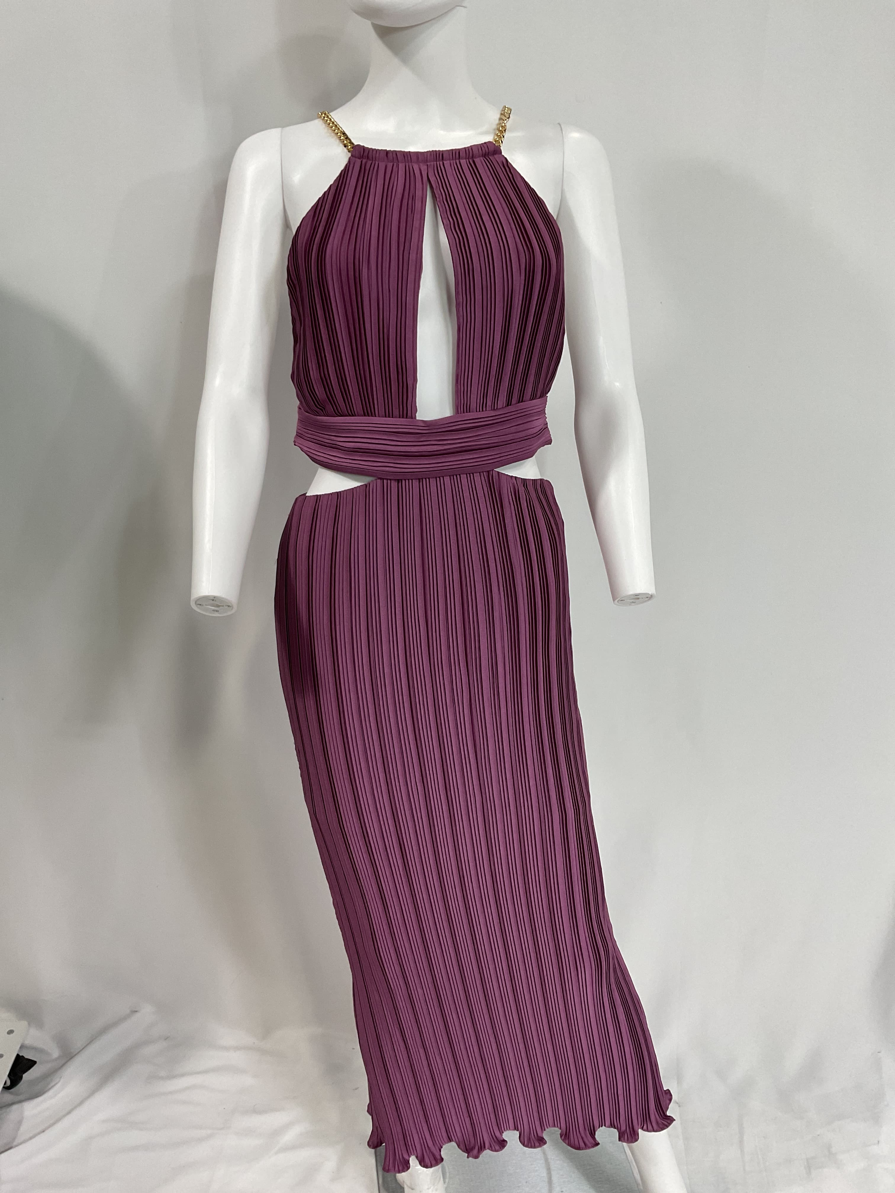 Valerie Dress In Mauve - Image 2