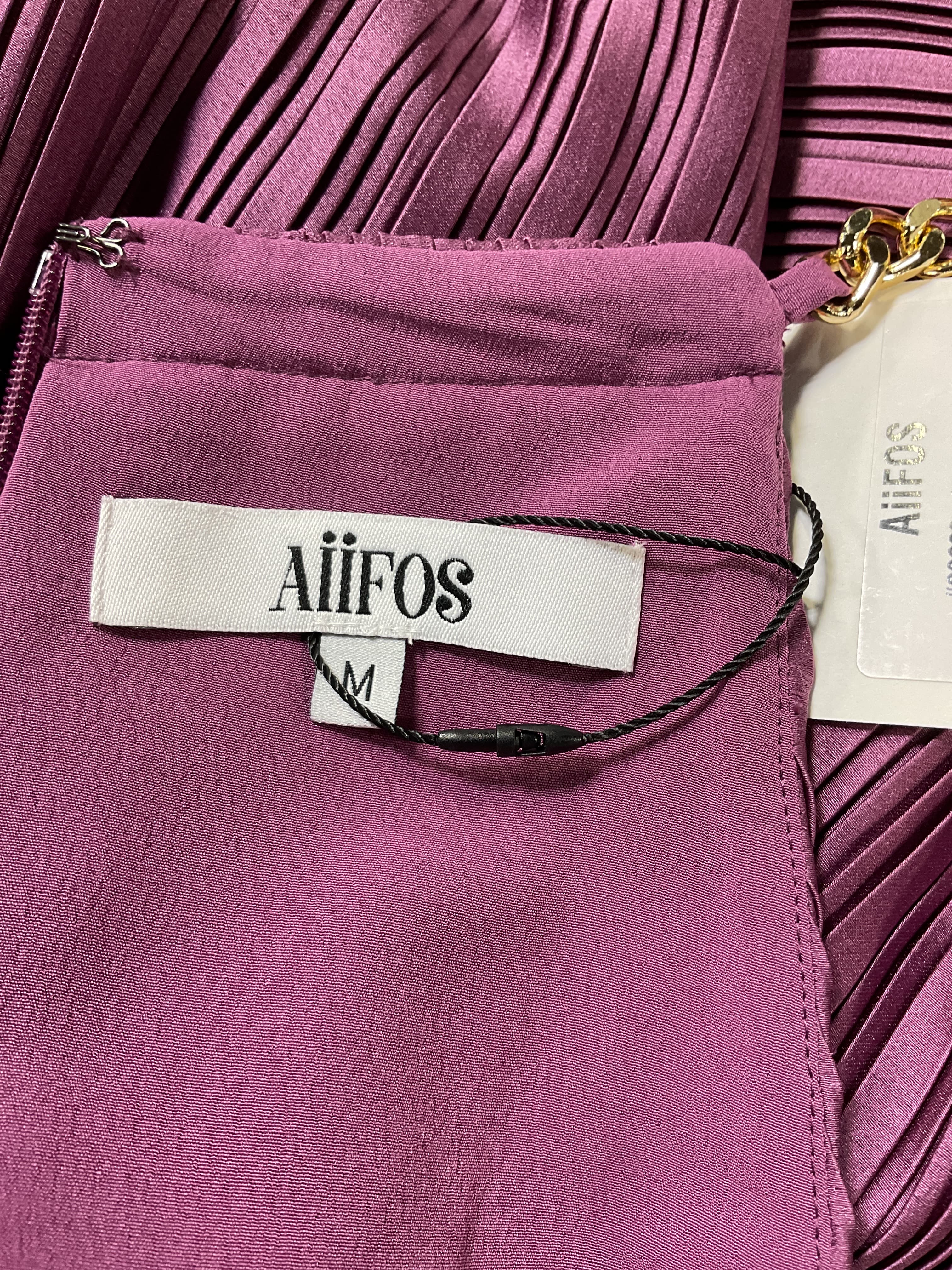 Valerie Dress In Mauve - Image 4
