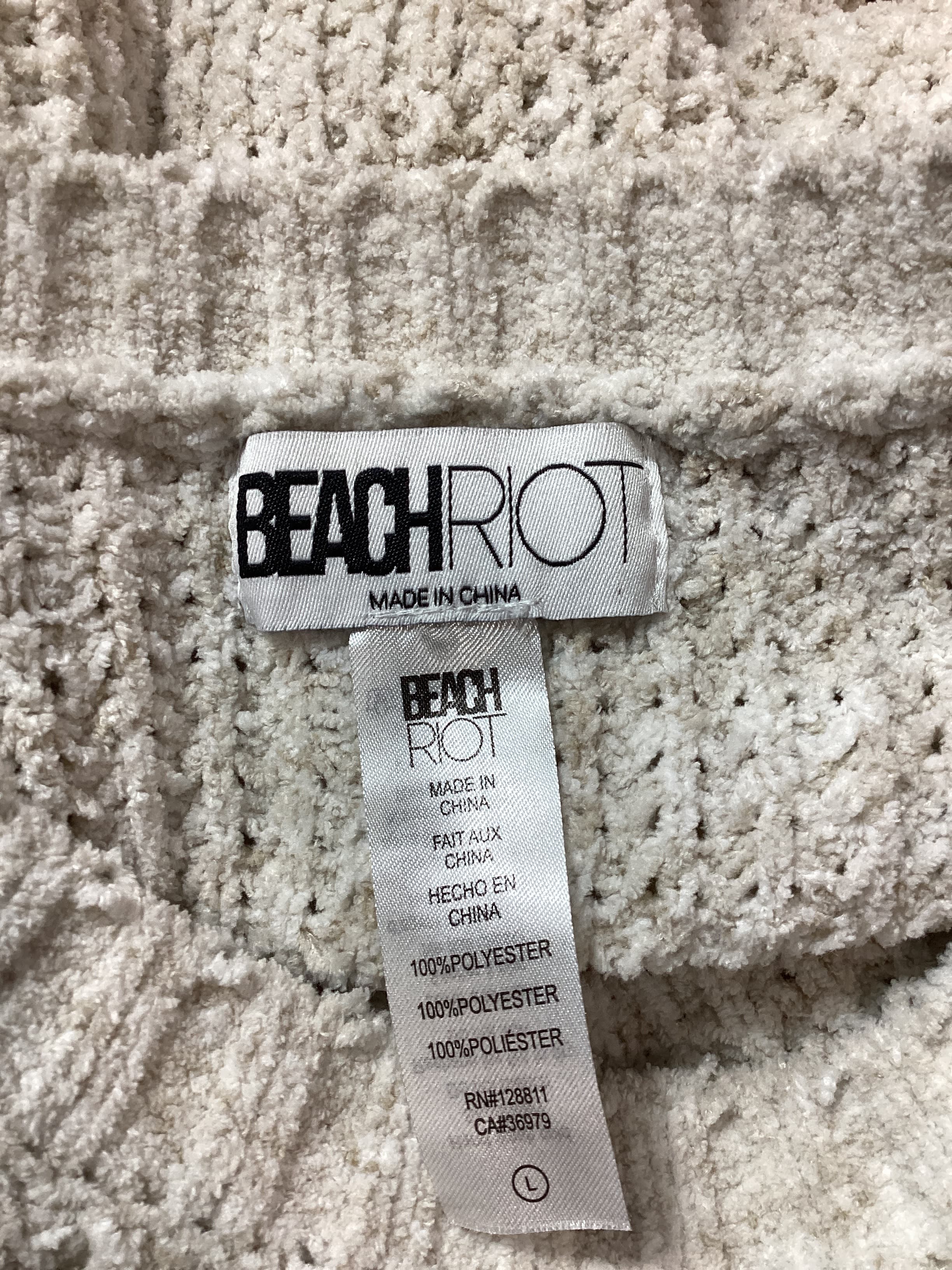 Callie Sweater In Snow Cloud - Image 3