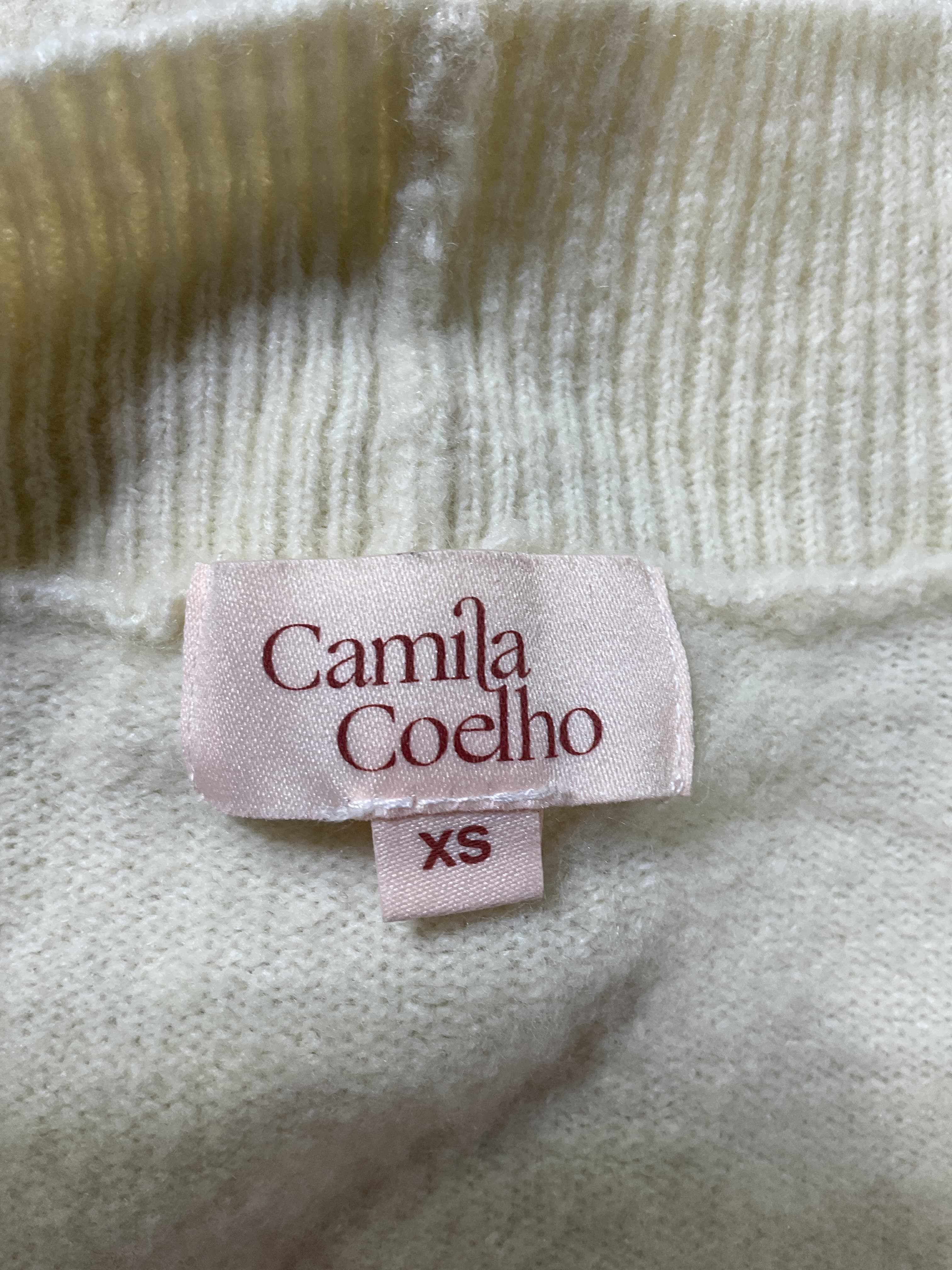 Trista Oversized Cardigan In Ivory - Image 3