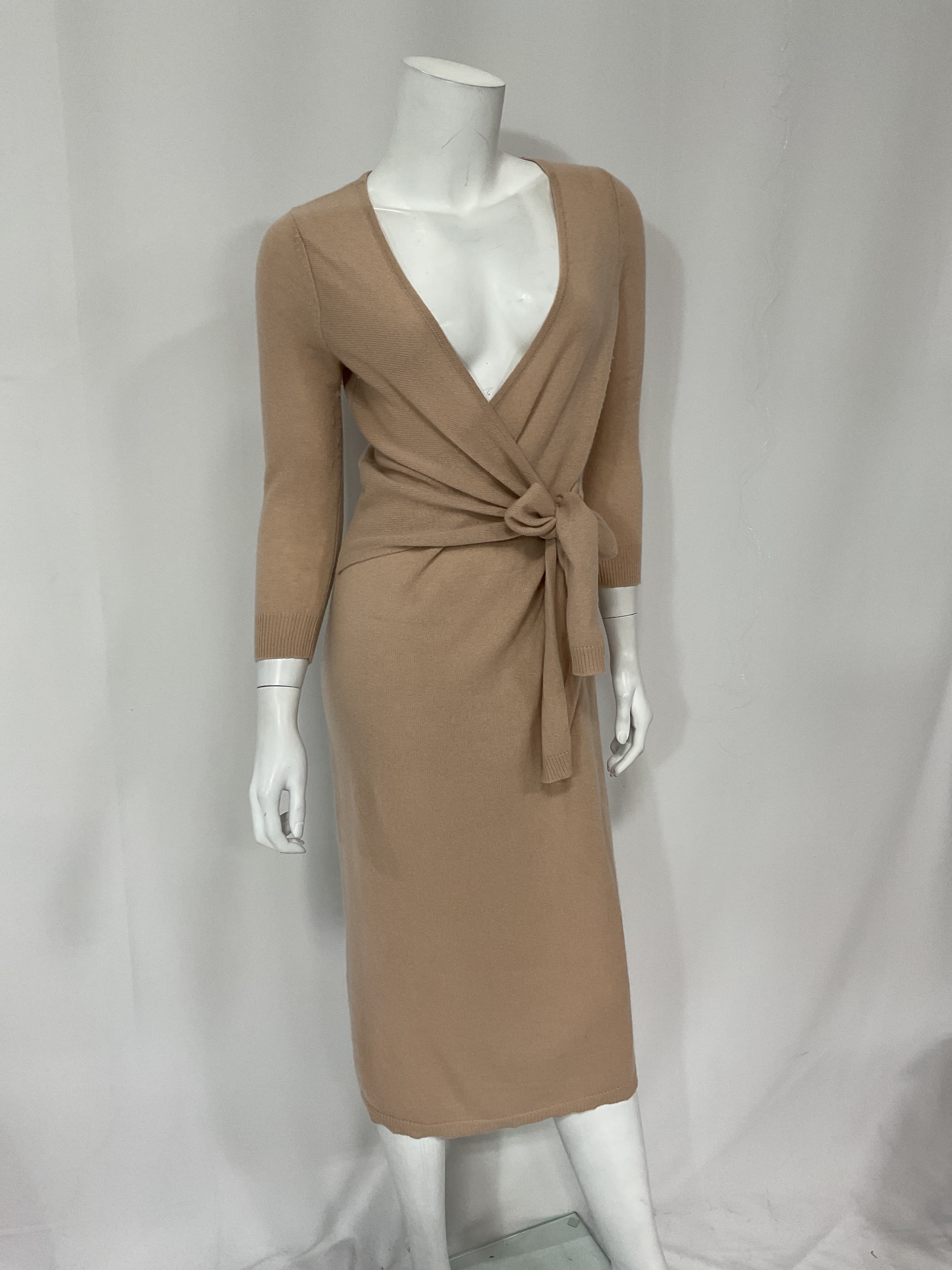 Asymmetric Wrap Dess In Butterscotch - Image 2