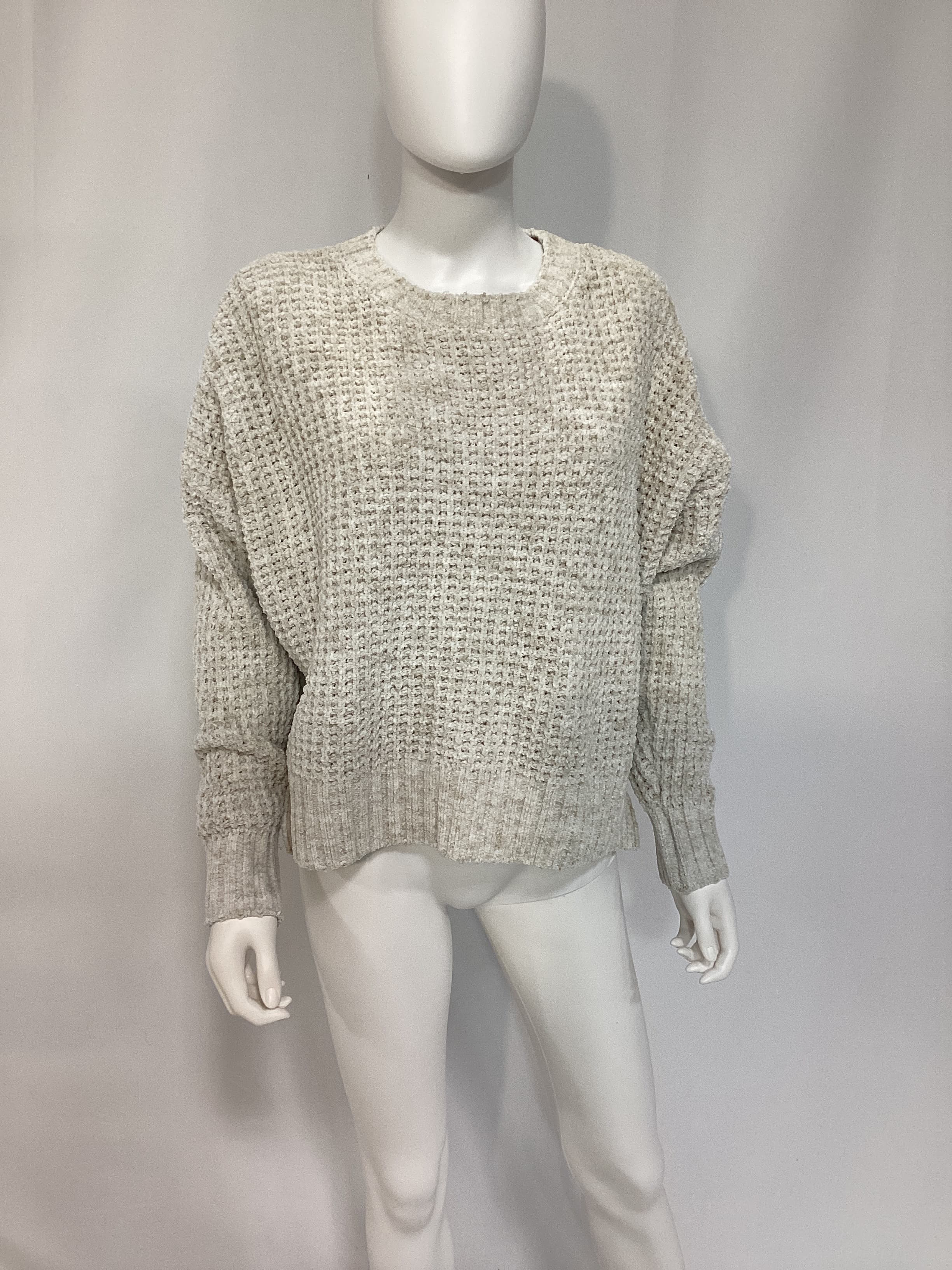 Callie Sweater In Snow Cloud - Image 4
