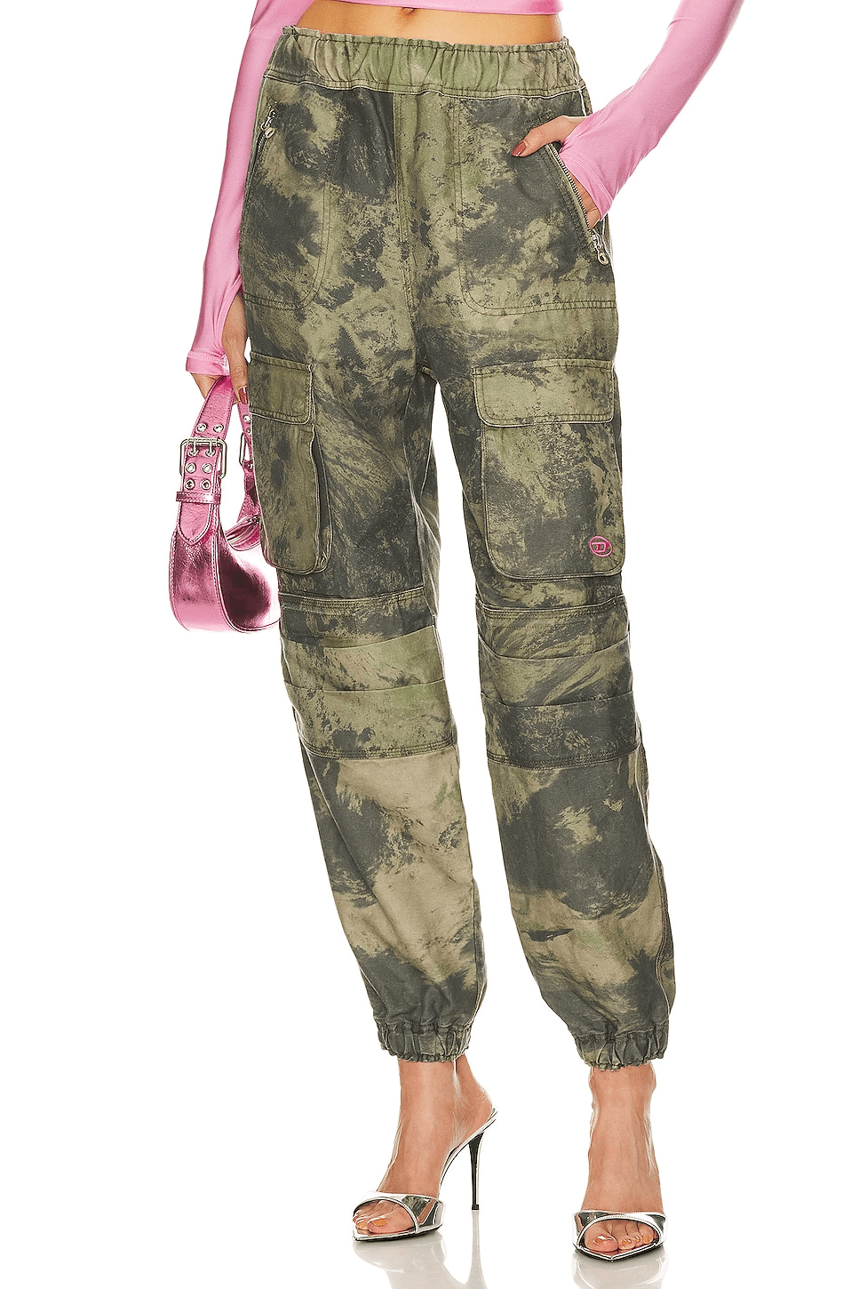 Mirt Pant In Army & Green - Image 1