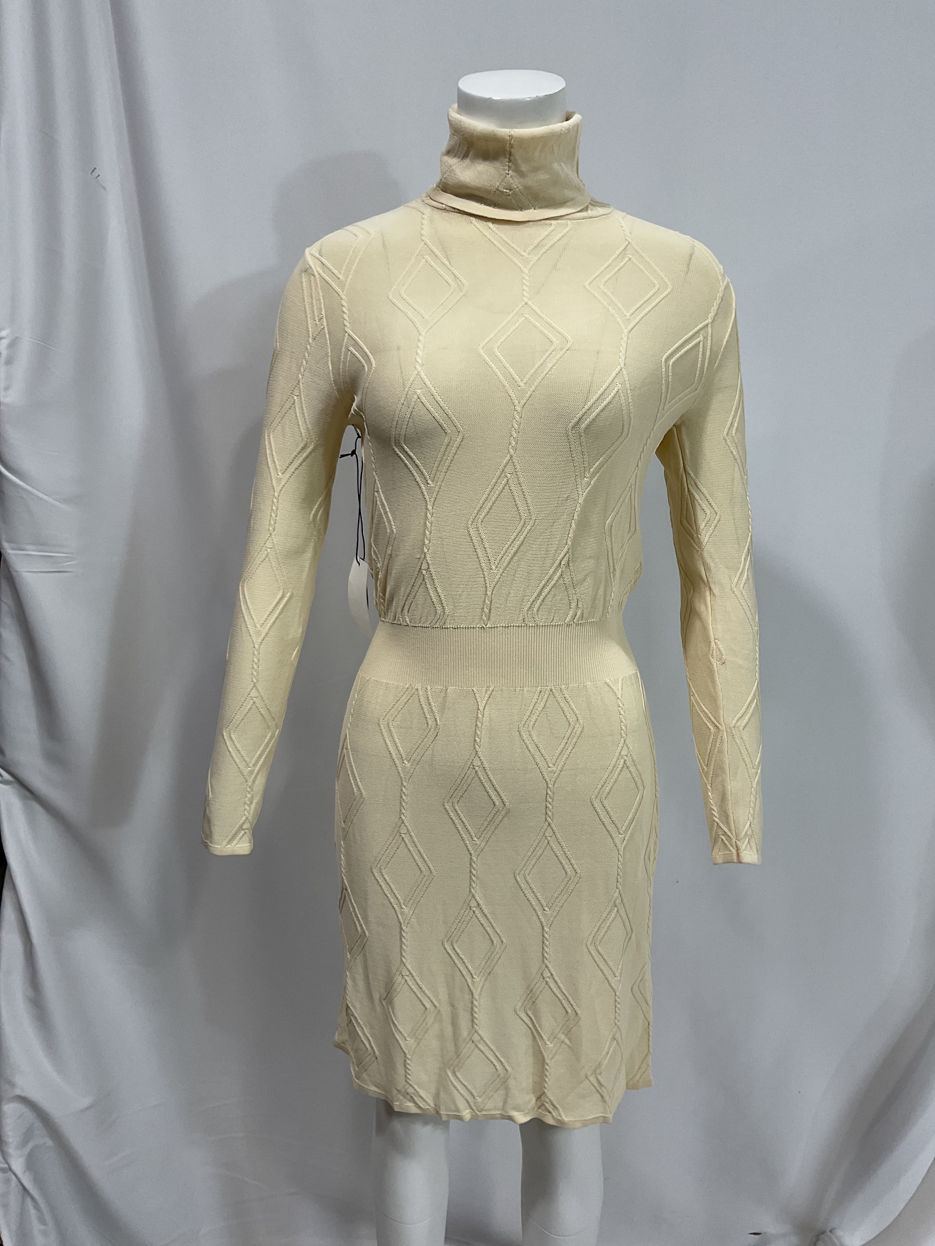 Nayeli Dress In Cannoli Creme - Image 2