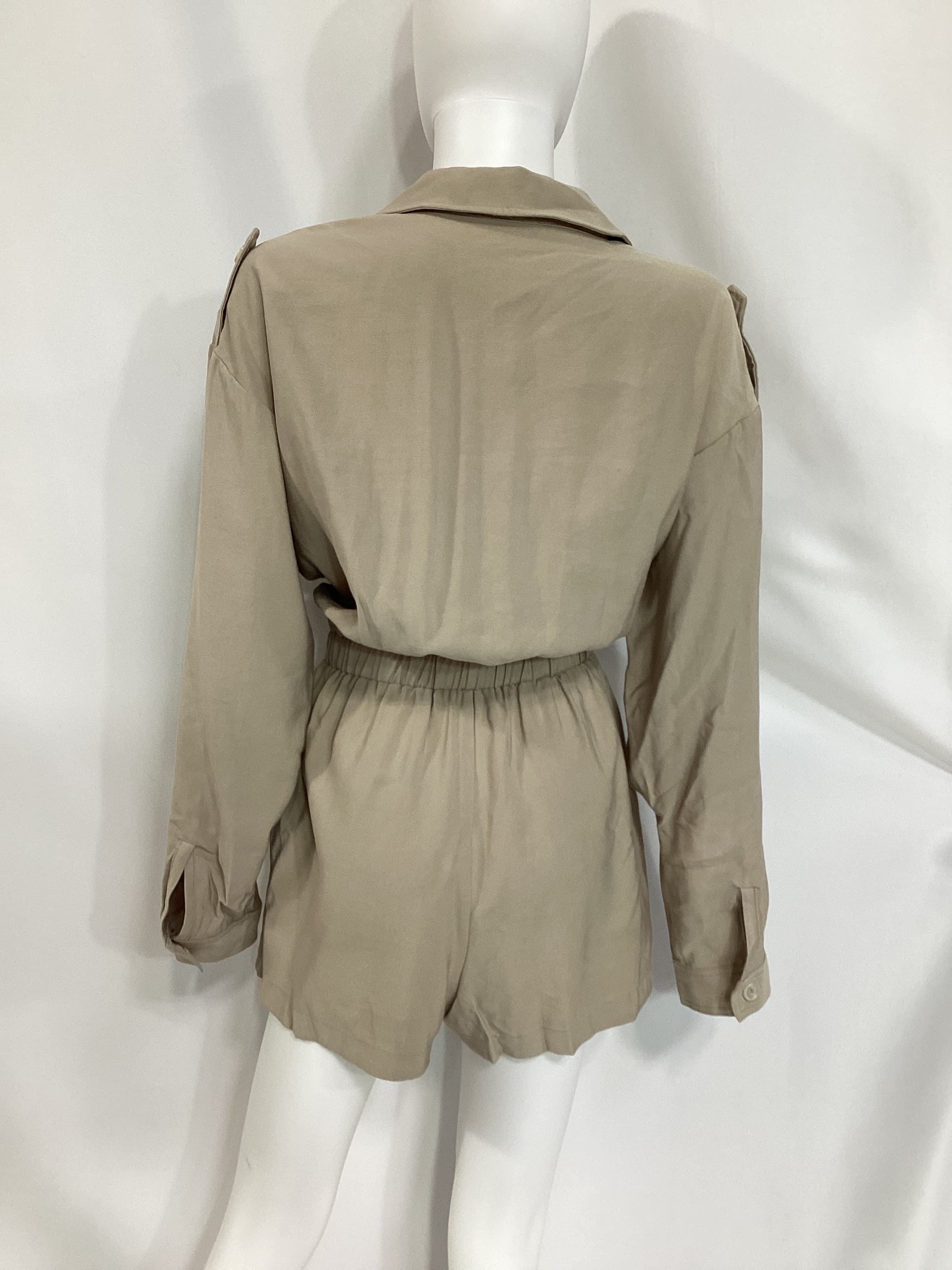 Dylan Romper In Khaki - Image 2