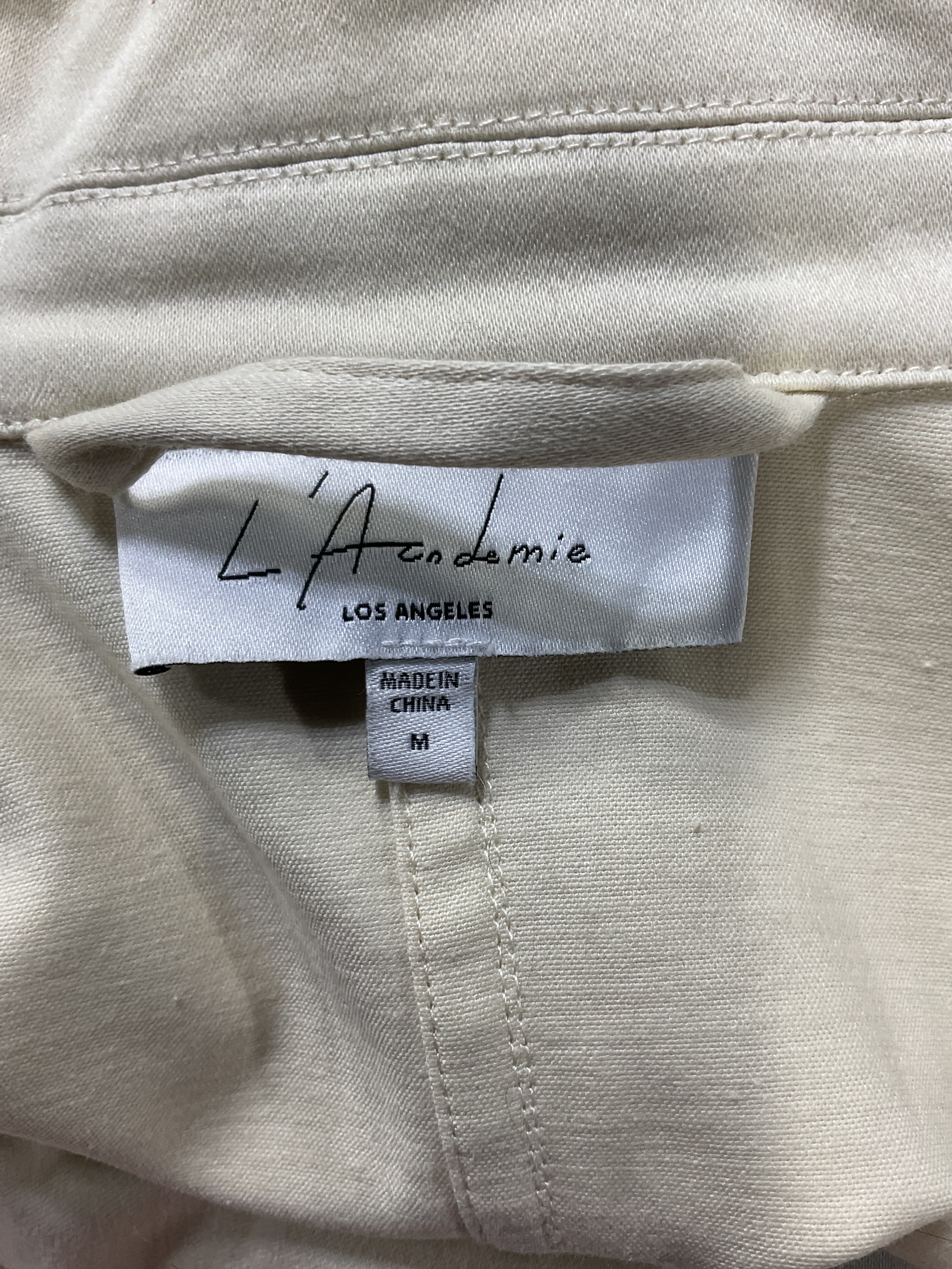 Ashler Stretch Cotton Twill Jacket In Khaki Beige - Image 3