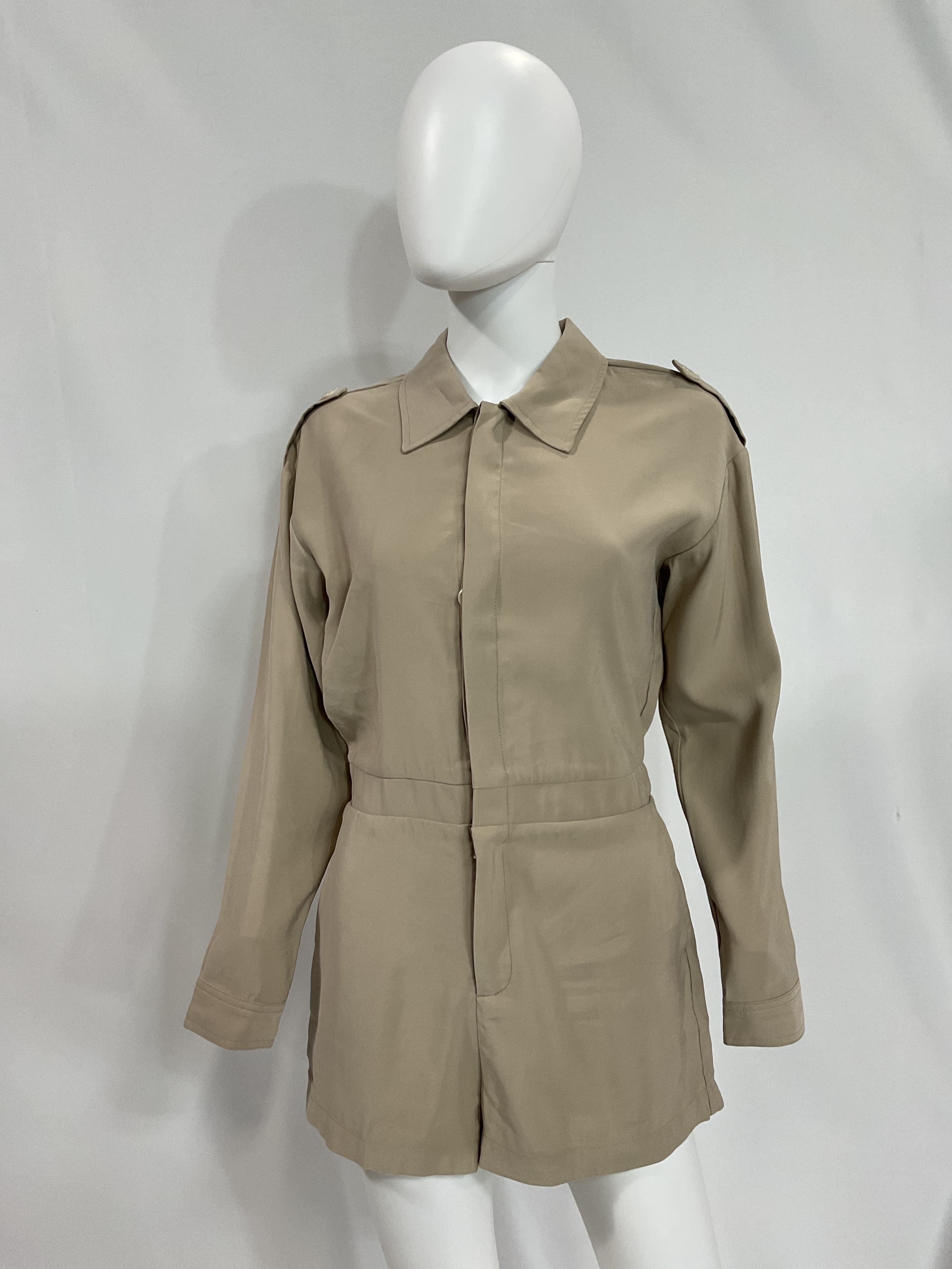 Dylan Romper In Khaki - Image 4