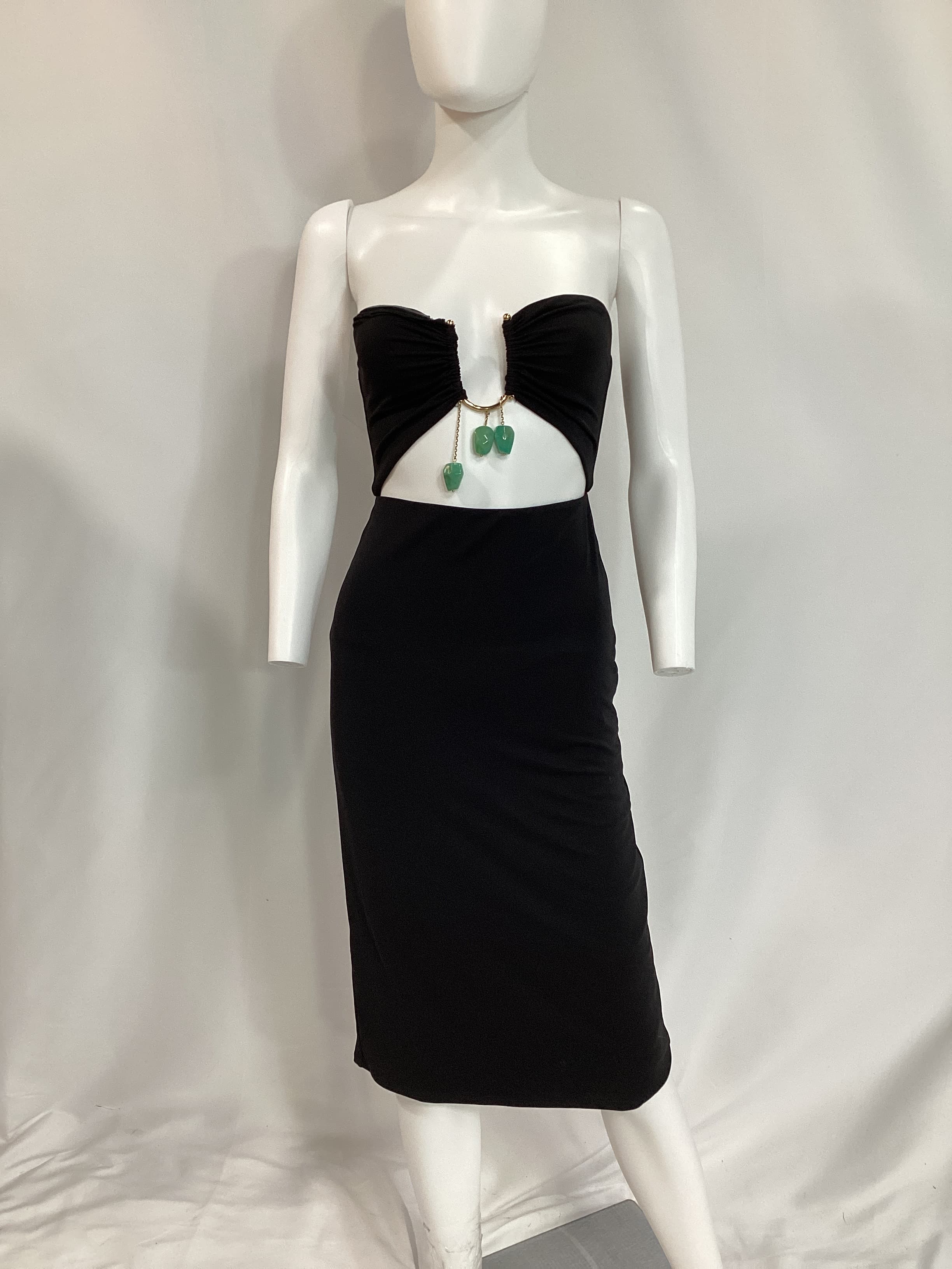 Everly Midi Dress In Black - Image 2
