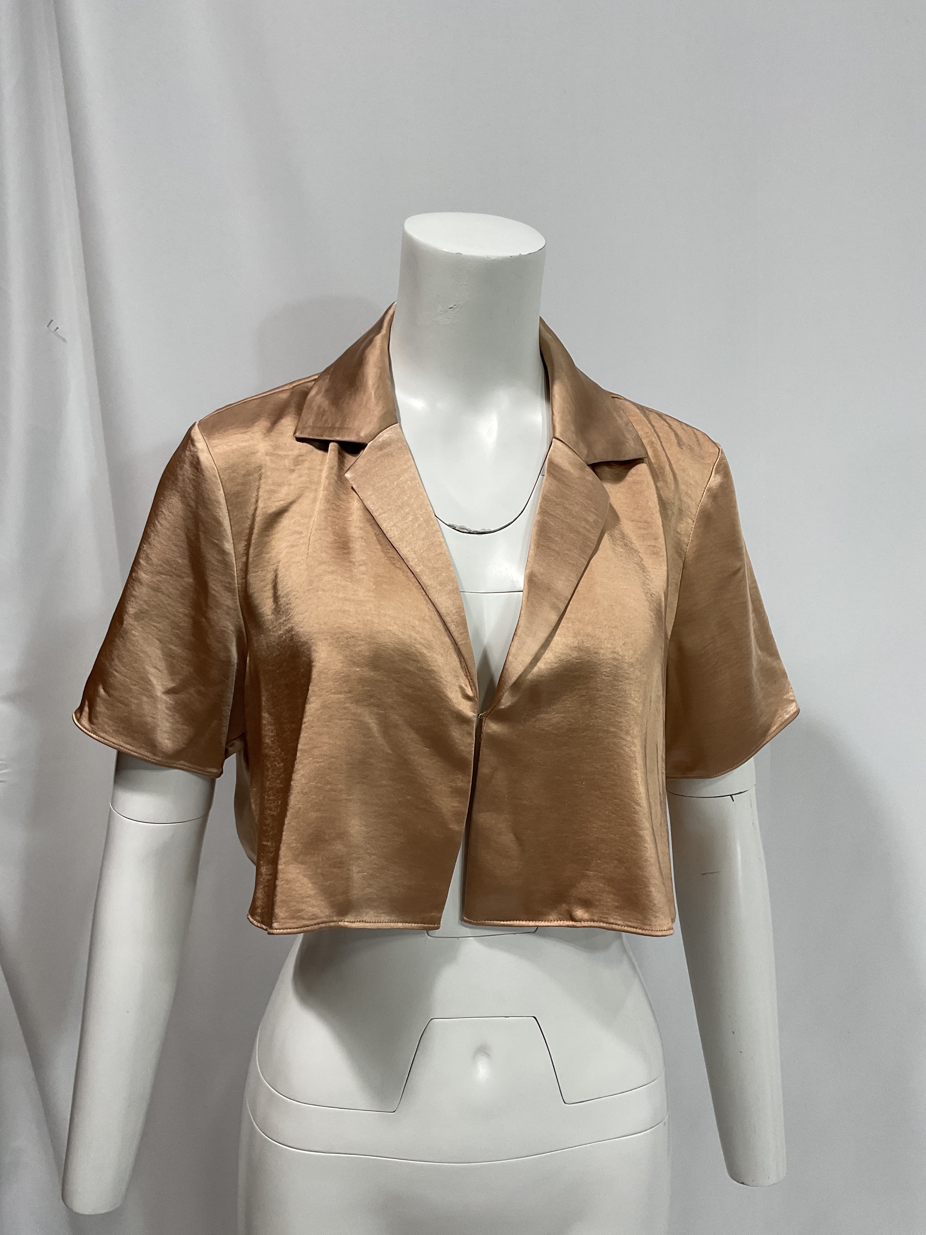 Freja Top In Champagne - Image 4