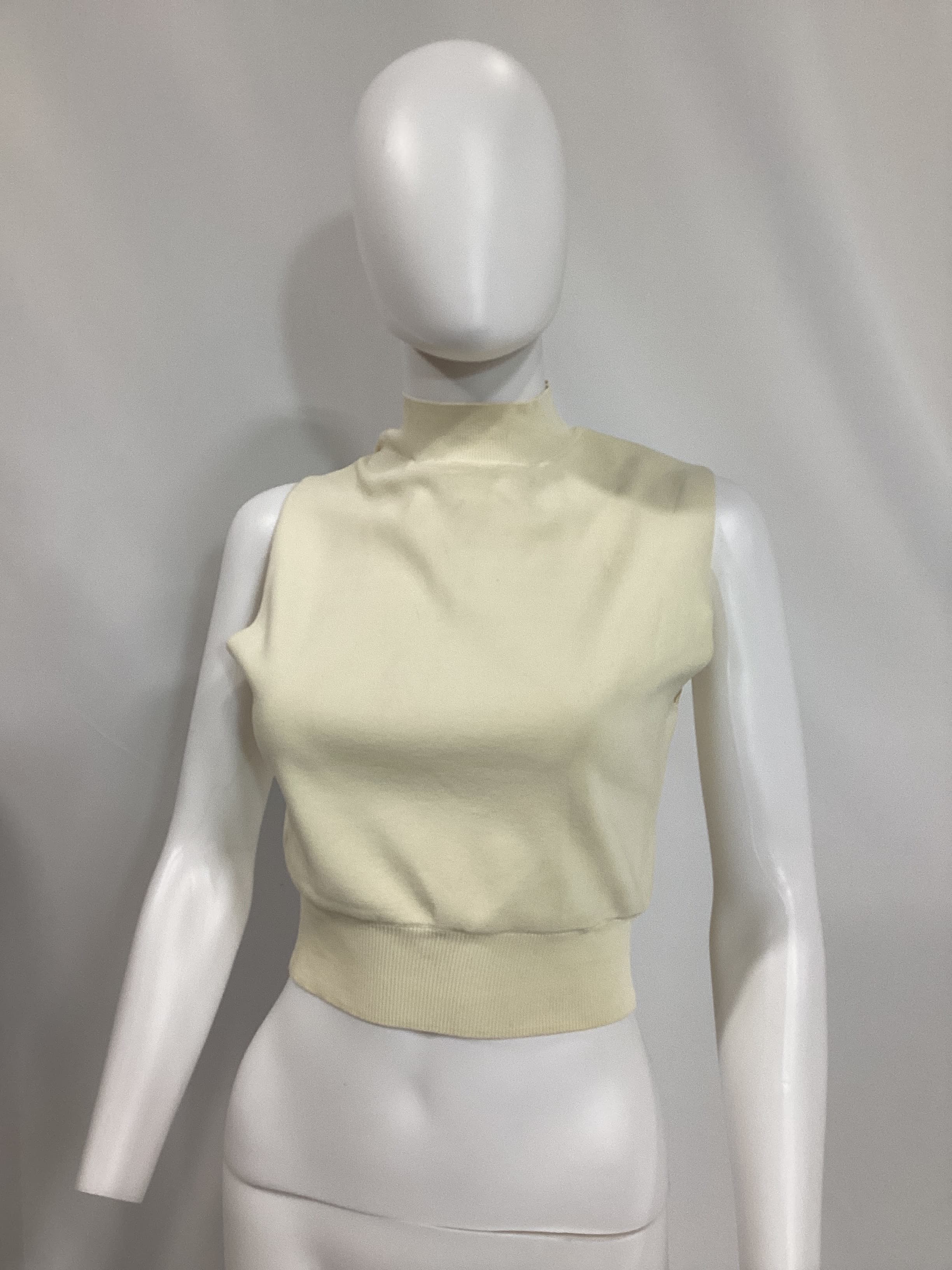 Ria Knit Tank In Chalk White - Image 2