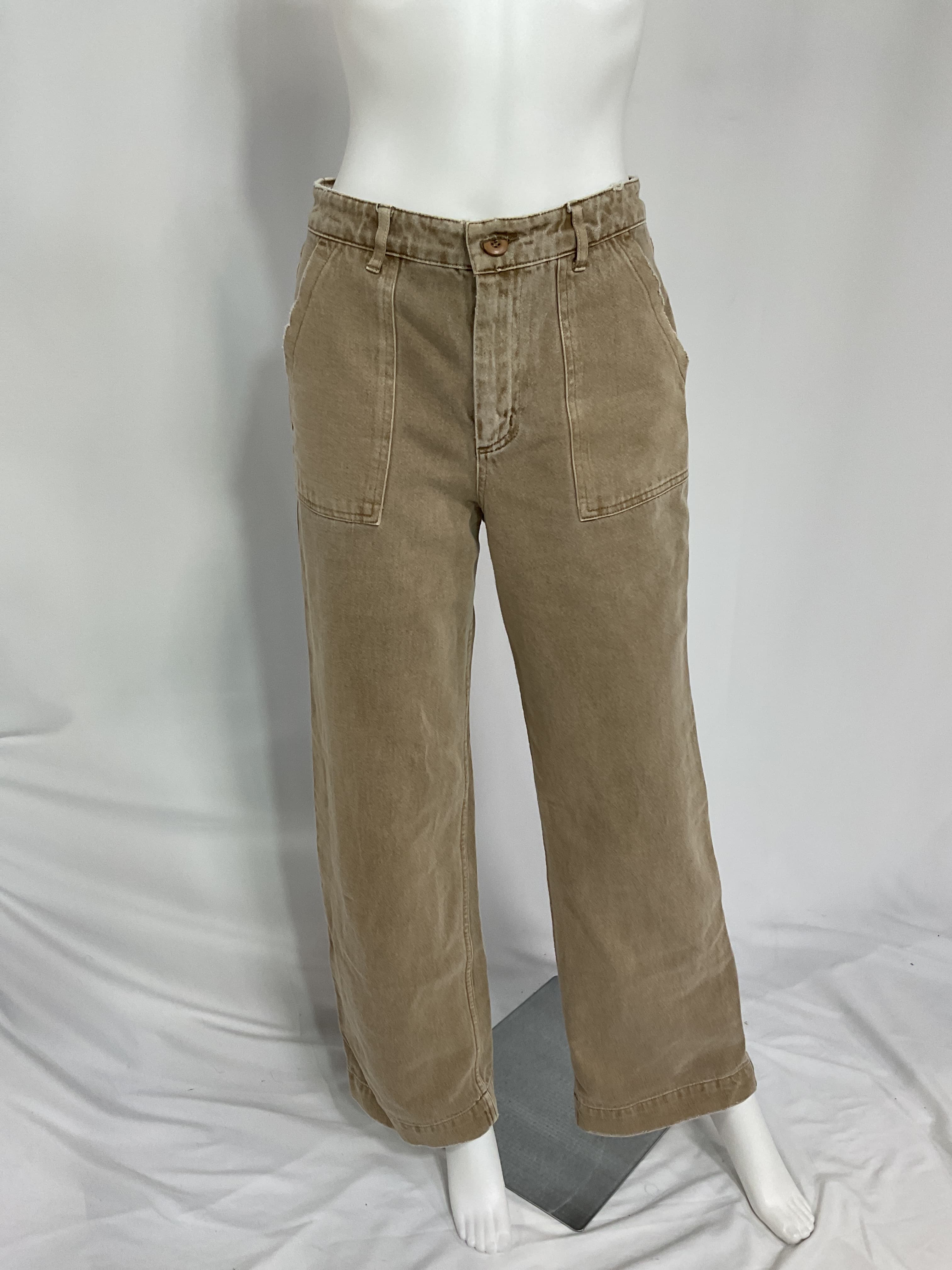 Brenda Pant In Khaki - Image 2