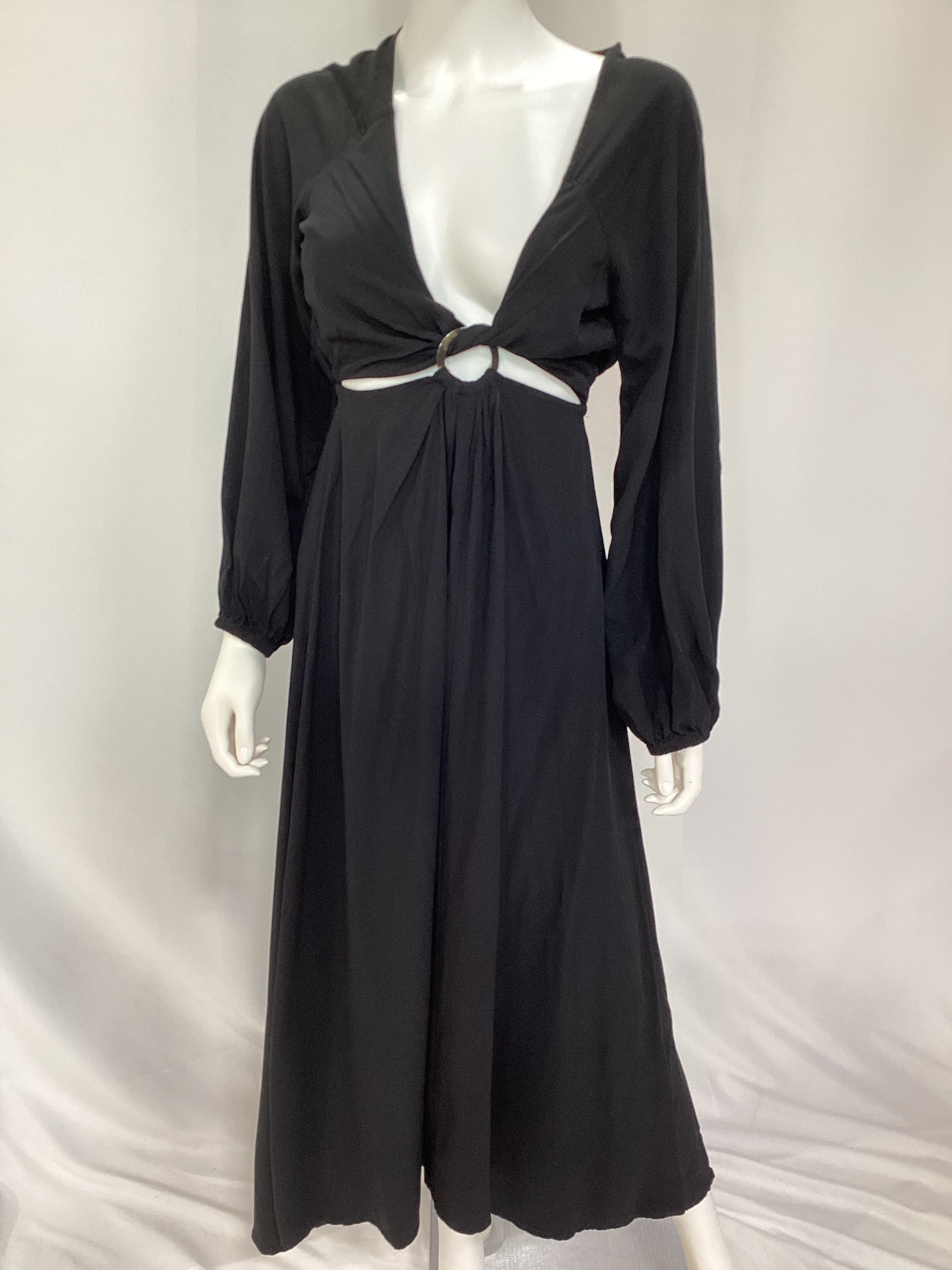 Colette Dress In Black - Image 3