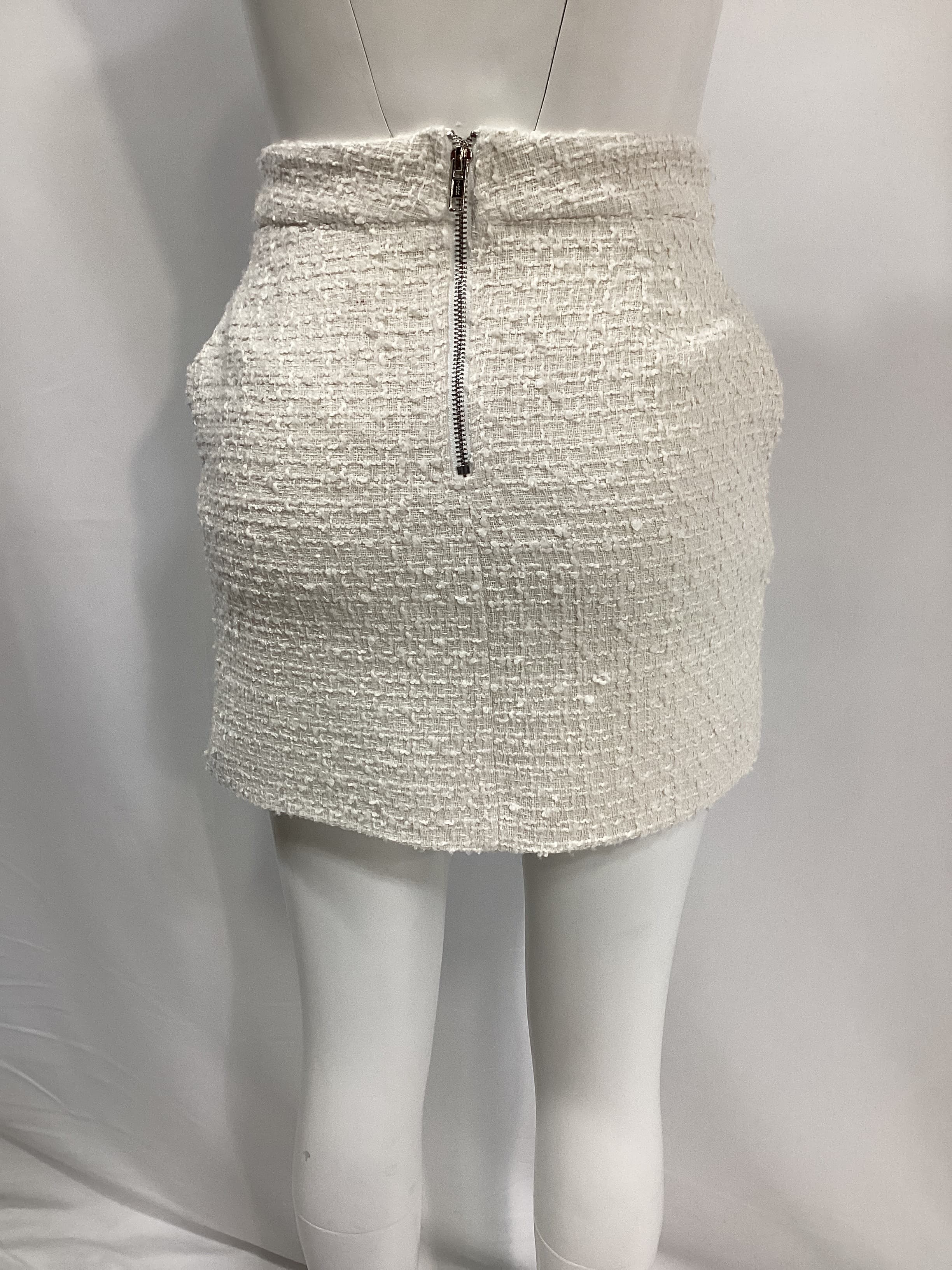 Melody Skirt In Ivory - Image 3