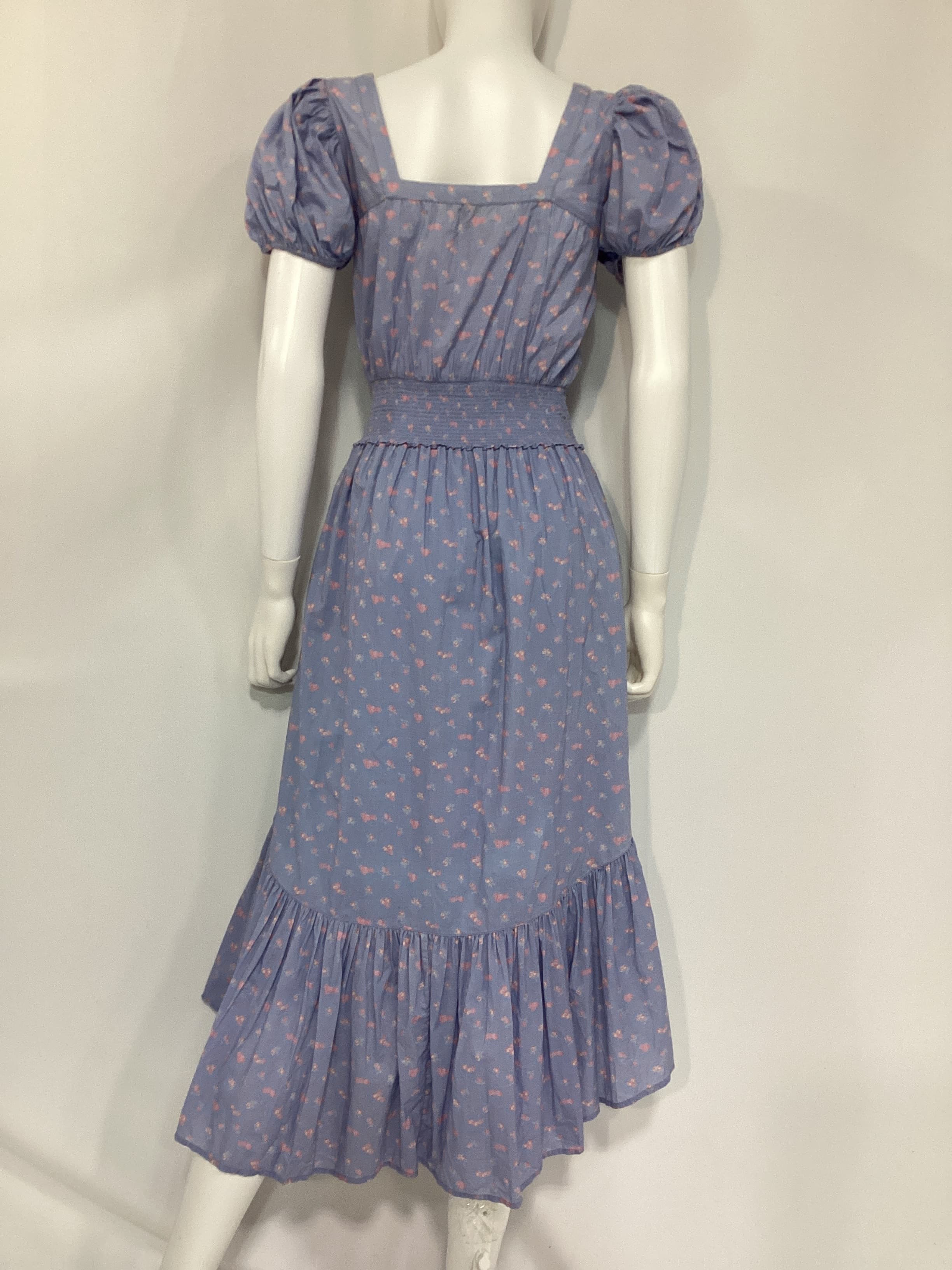 Loveshackfancy X Revolve Begonia Dress In Blue Baby Pomme - Image 2