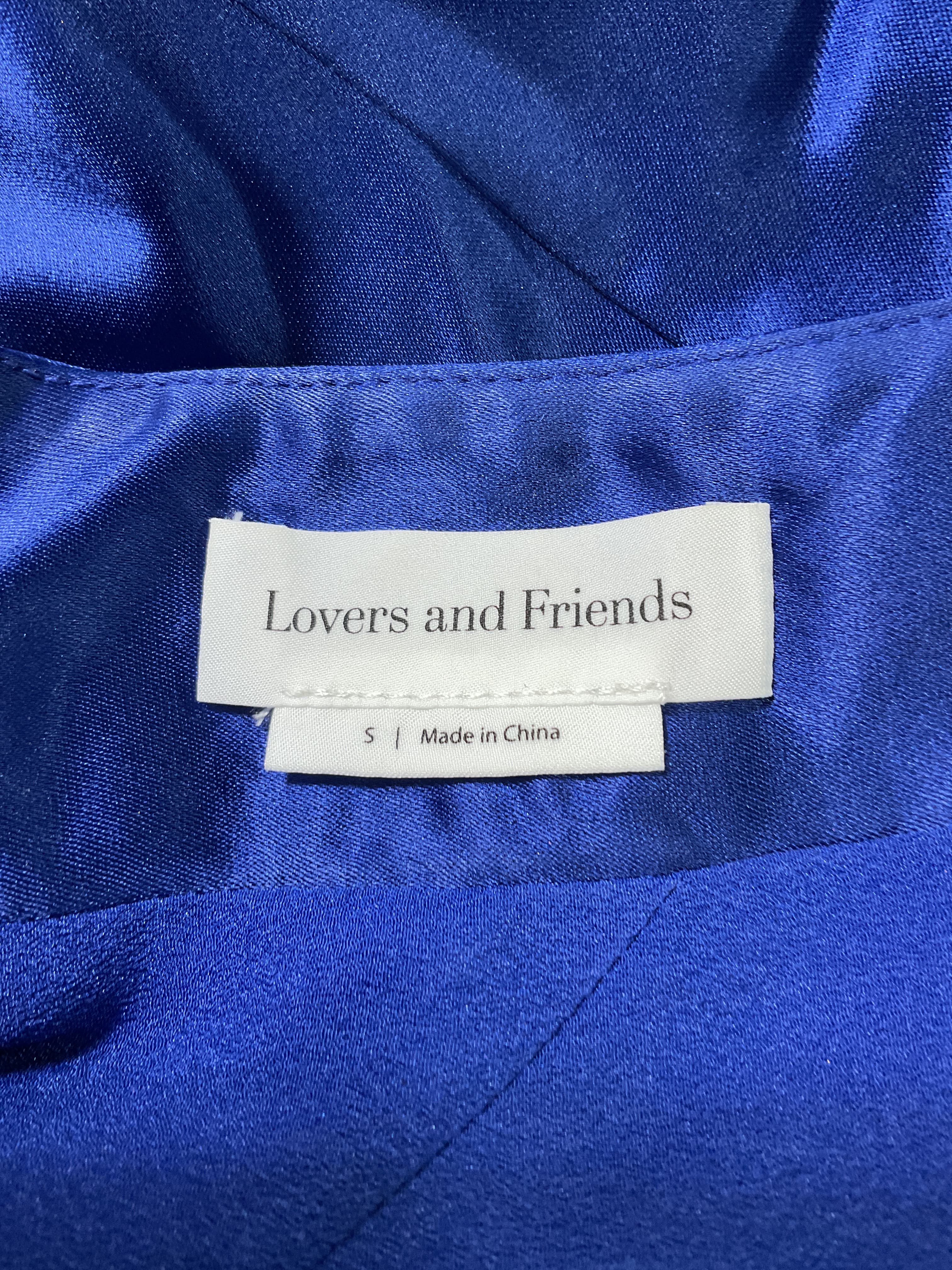 La Brea Gown In Royal Blue - Image 4