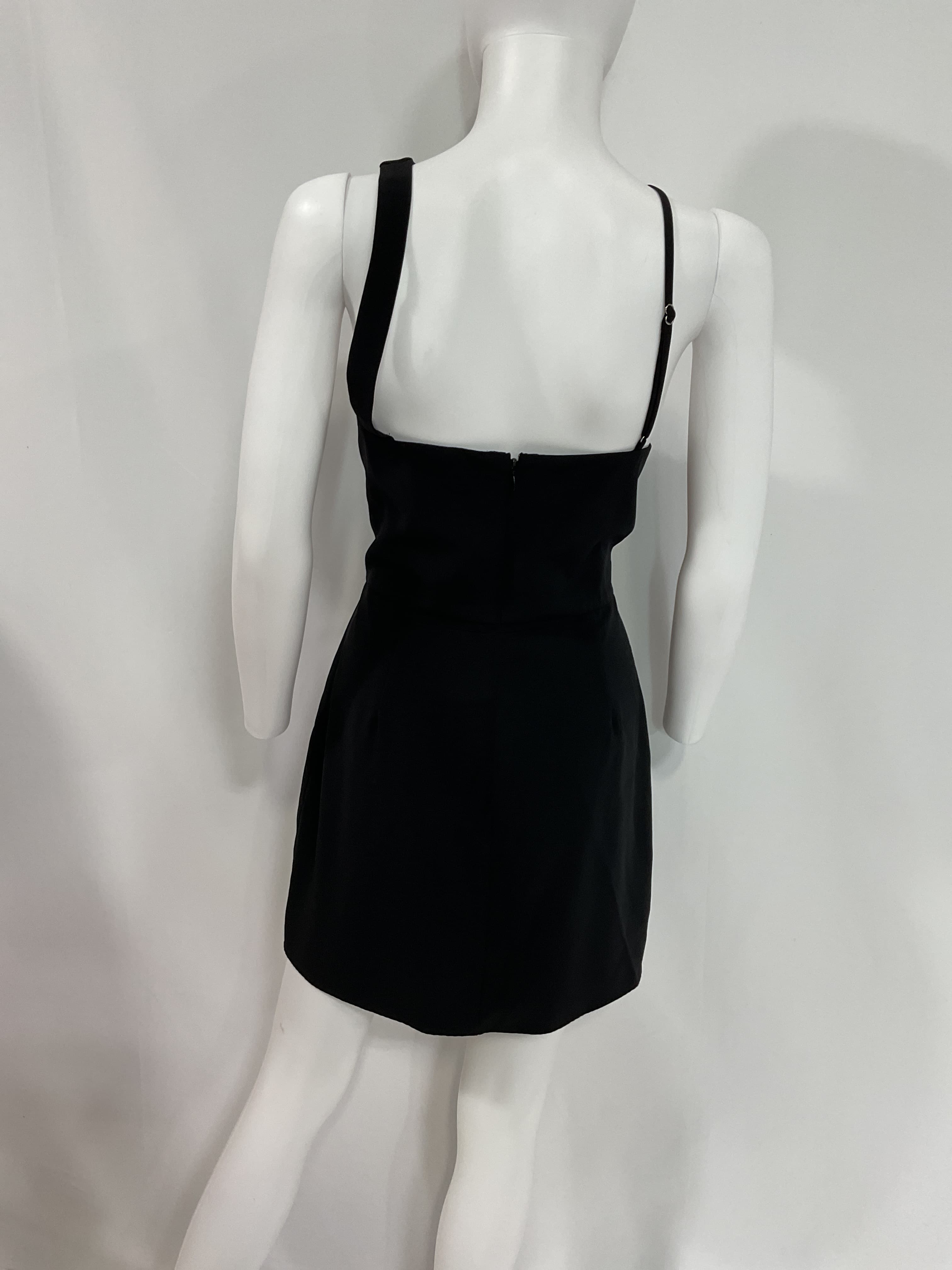 Sidney Mini Dress In Black - Image 2