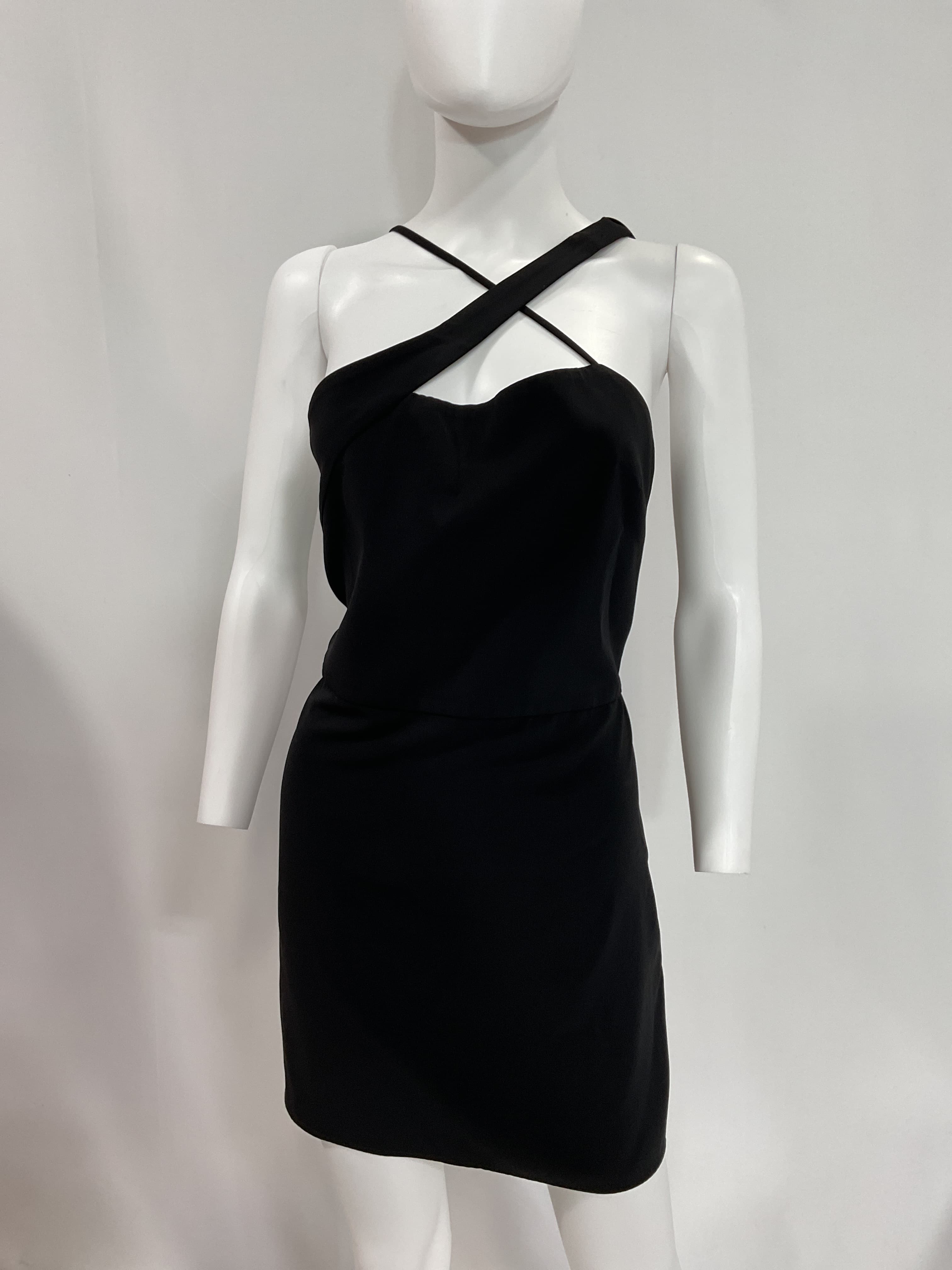 Sidney Mini Dress In Black - Image 4