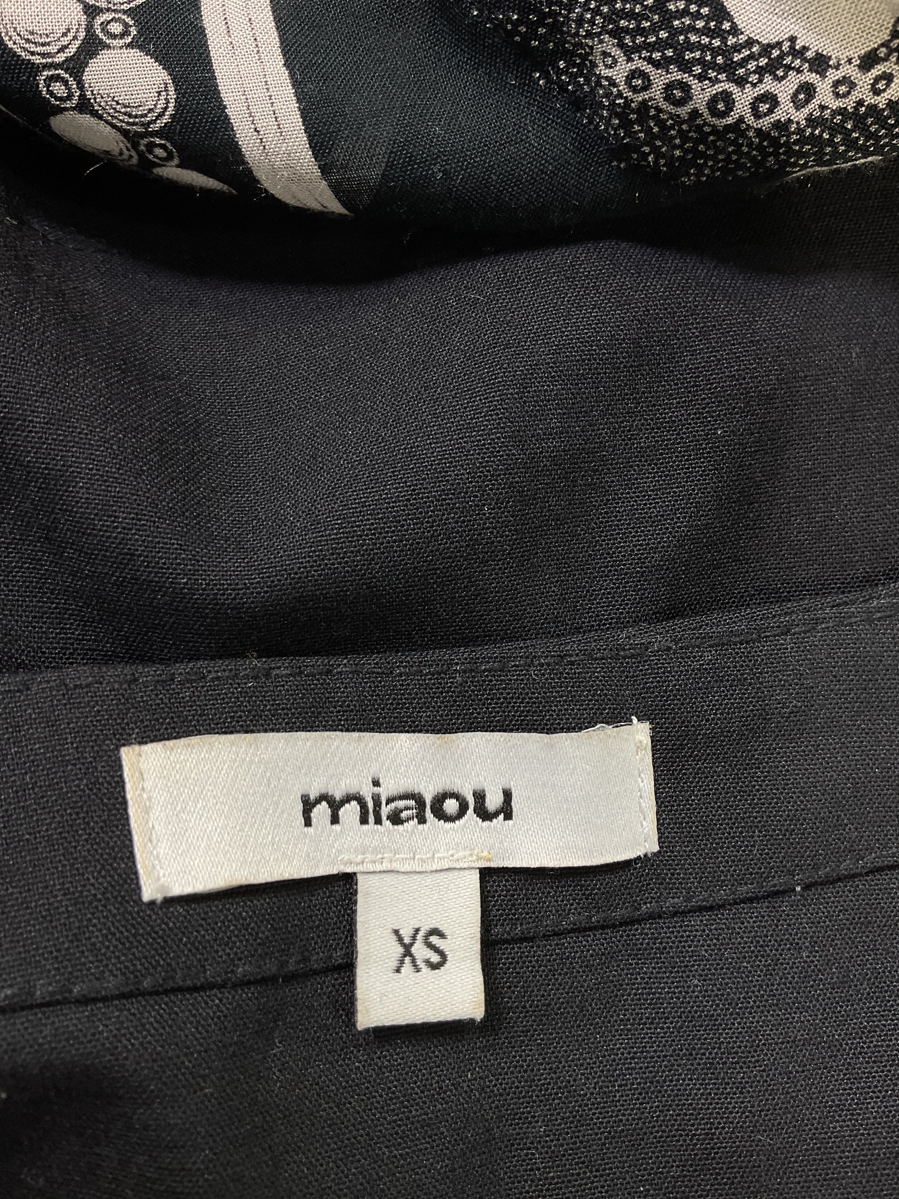 Micro Mini Skirt In Black - Image 4