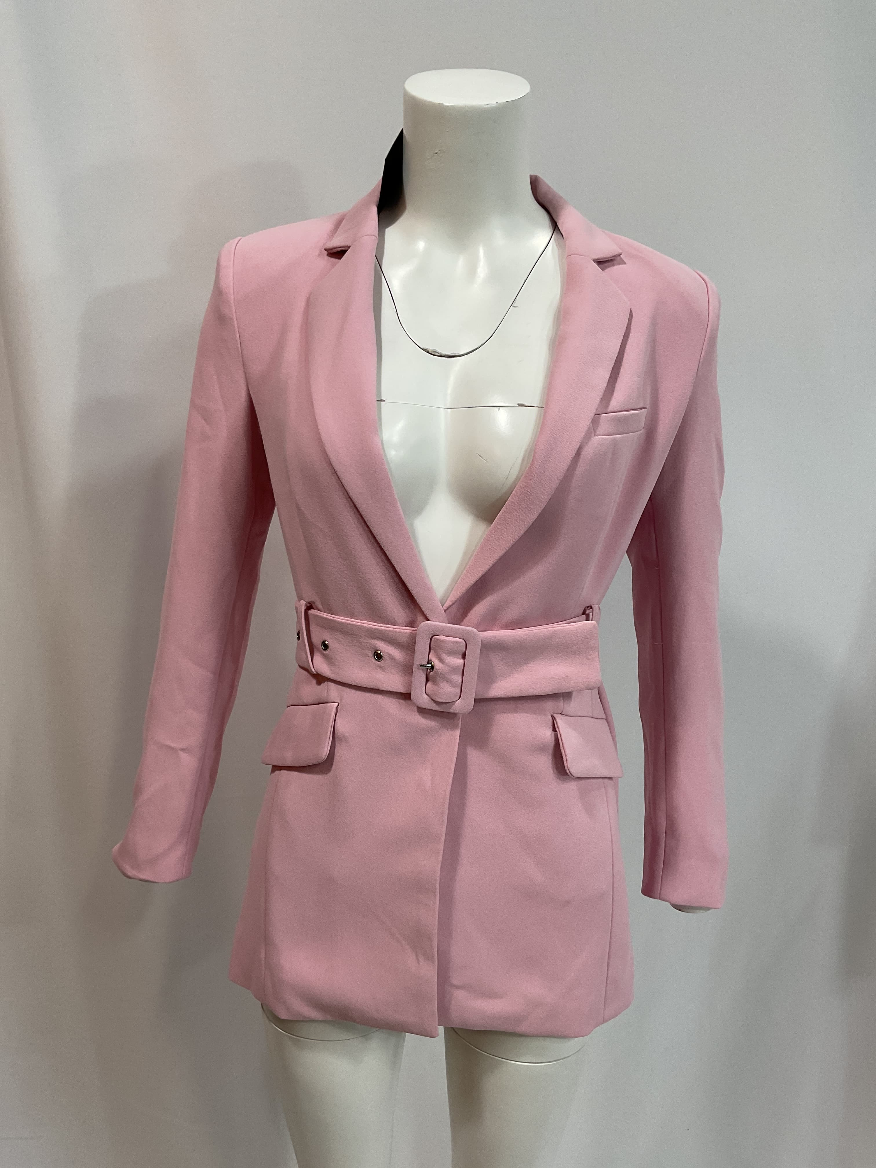 Niko Blazer In Rose Pink - Image 2