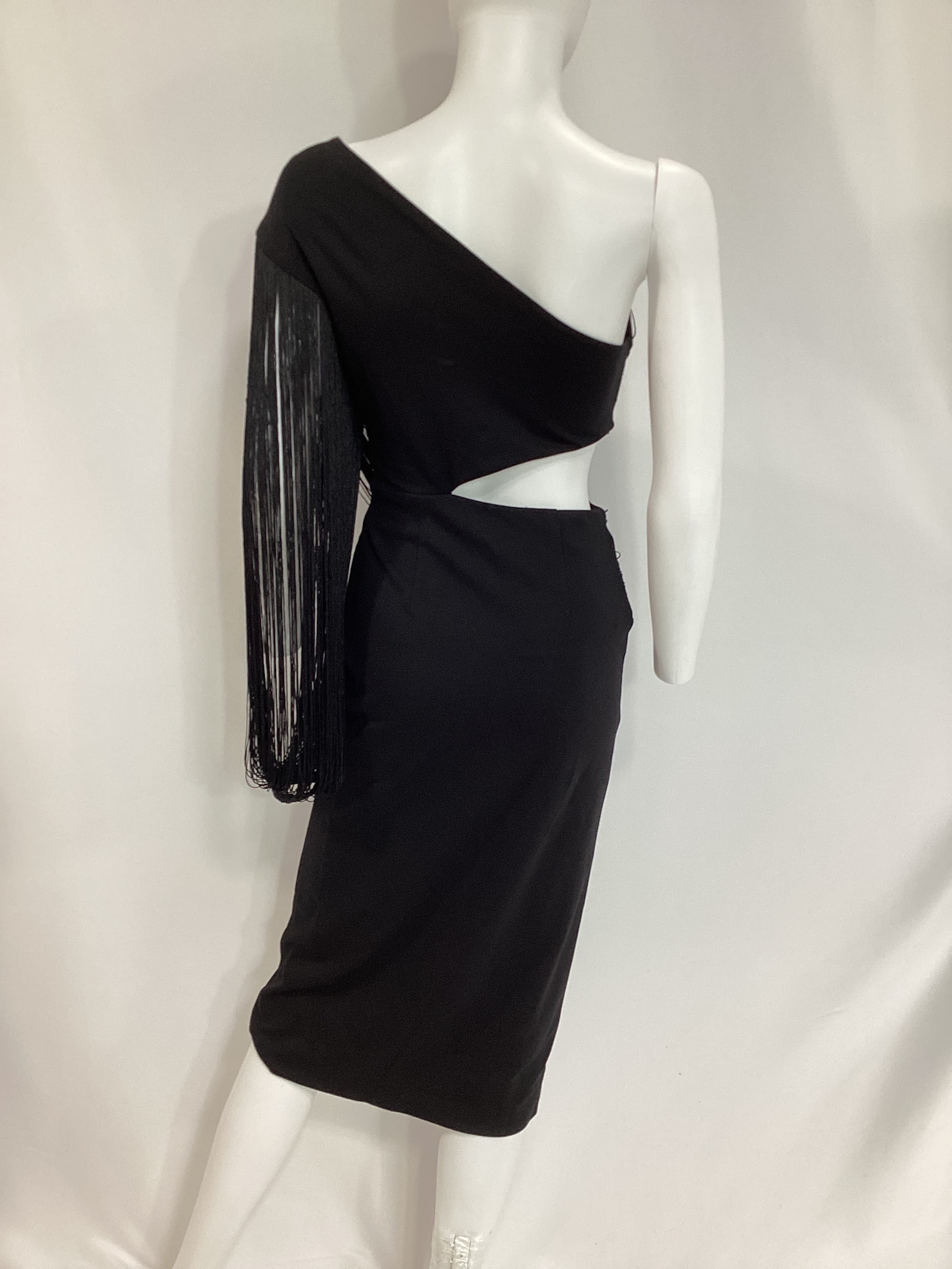 Joona Midi Dress In Black - Image 2