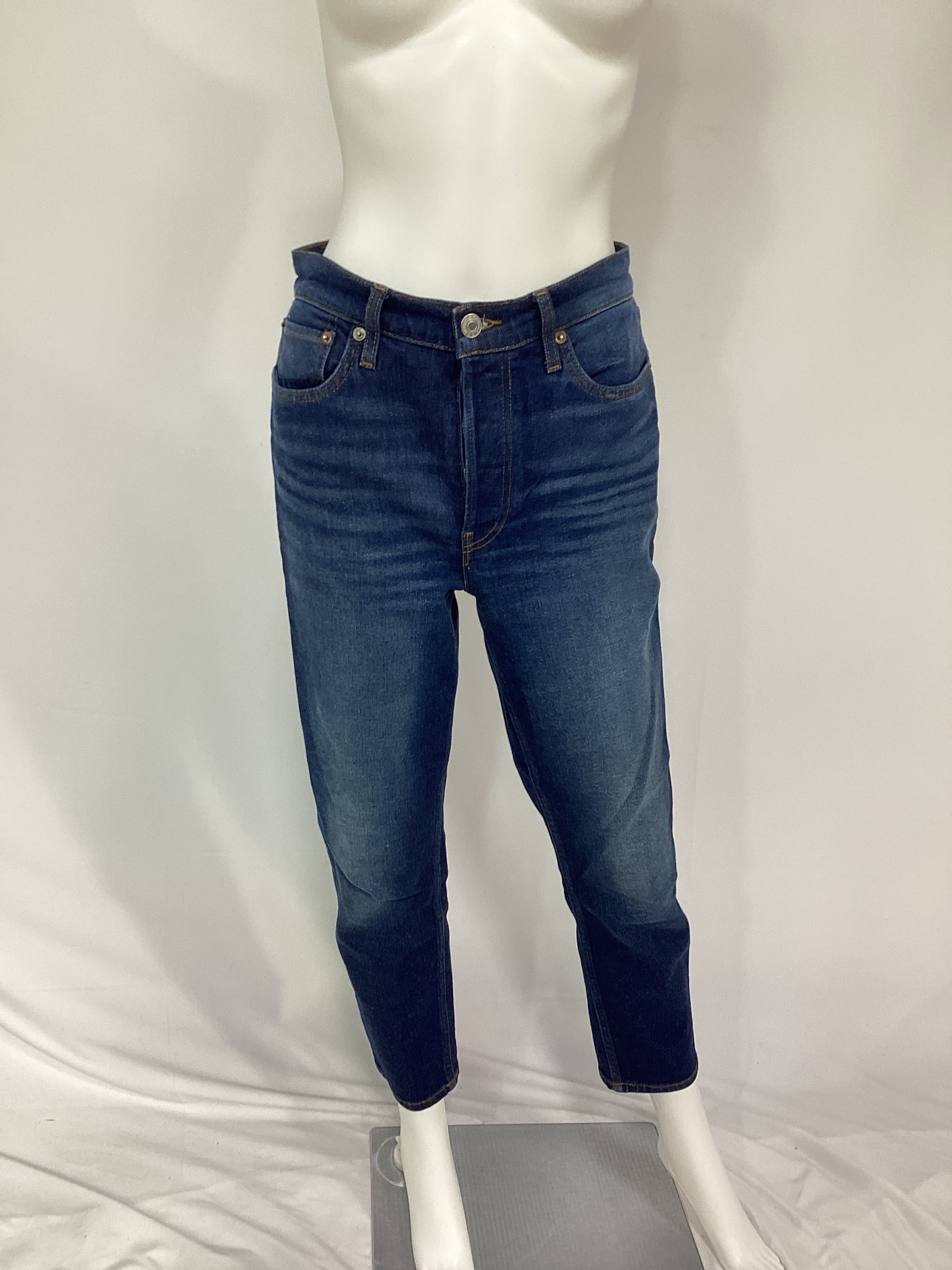 Originals 90's High Rise Ankle Crop In Deep Sapphire - Image 3