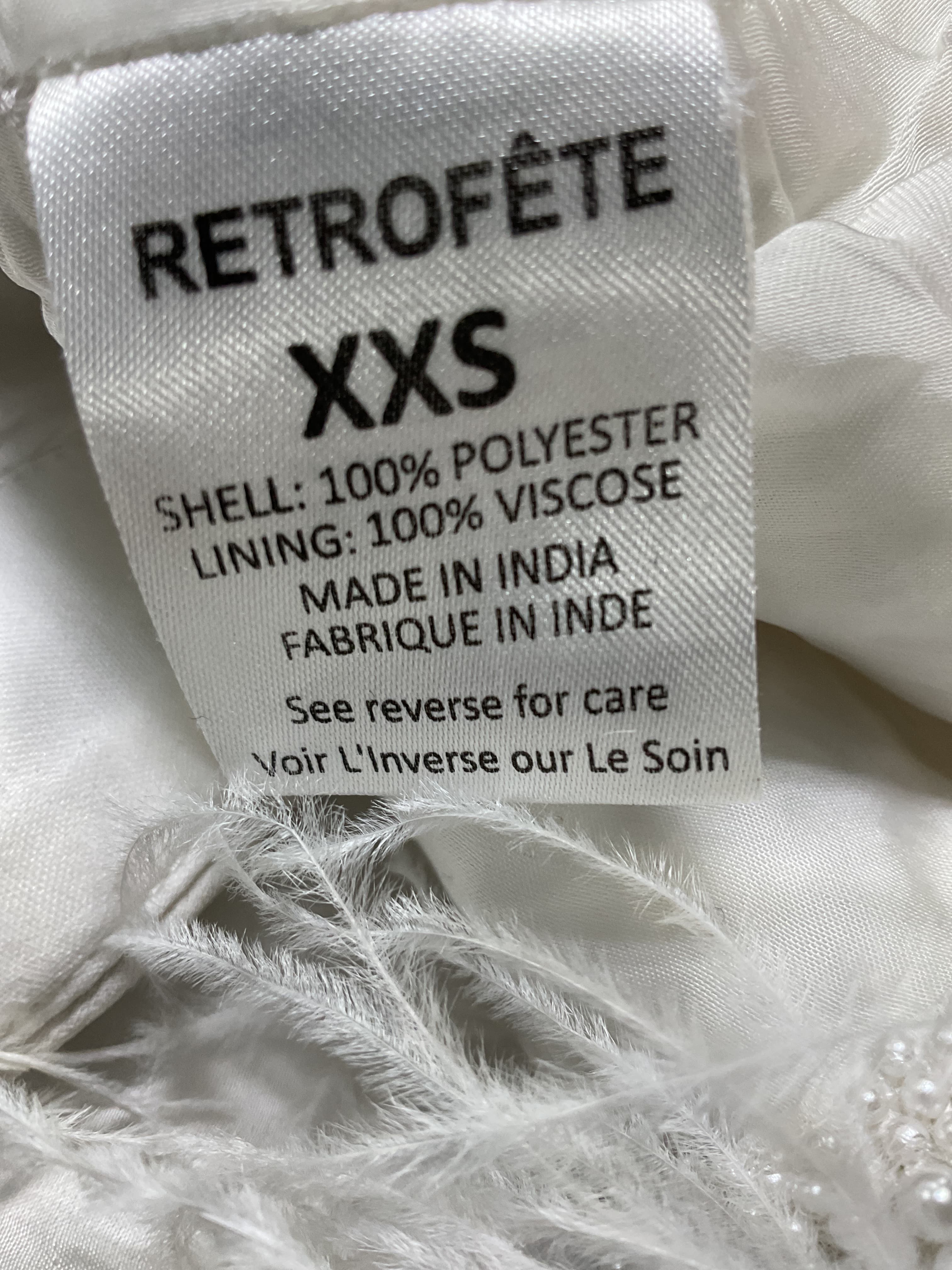 Valli Skirt In White Pearl - Image 3