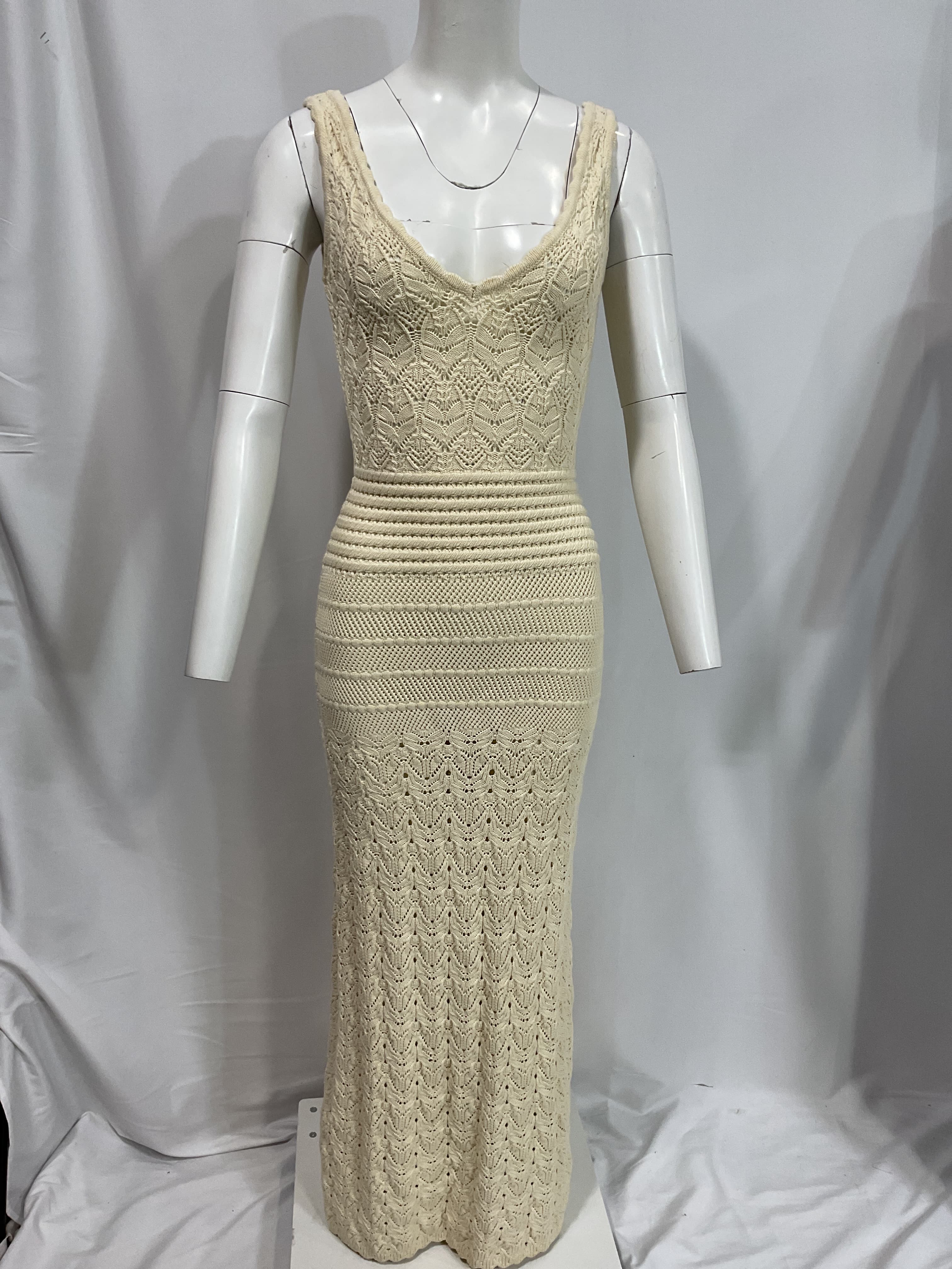 Sadie Dress In Ivory - Image 3