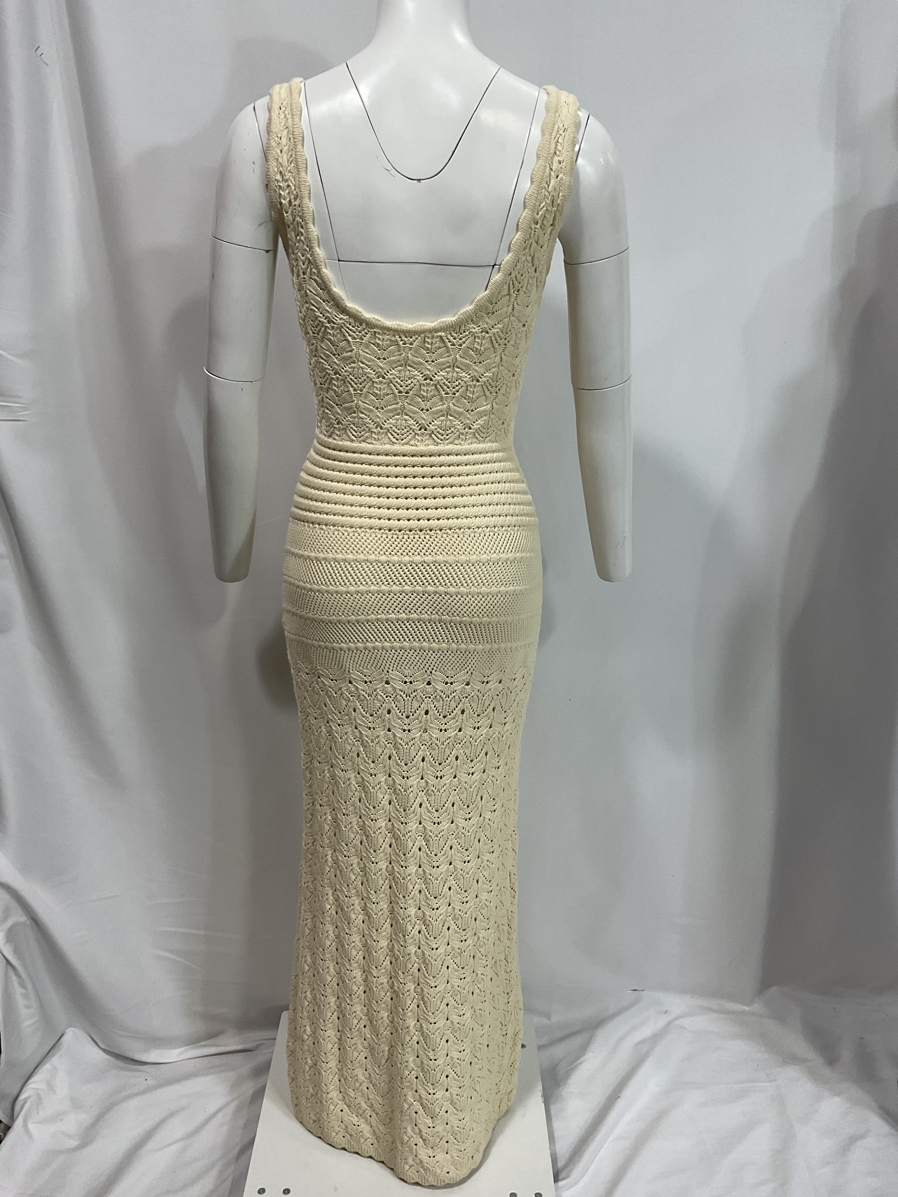 Sadie Dress In Ivory - Image 4