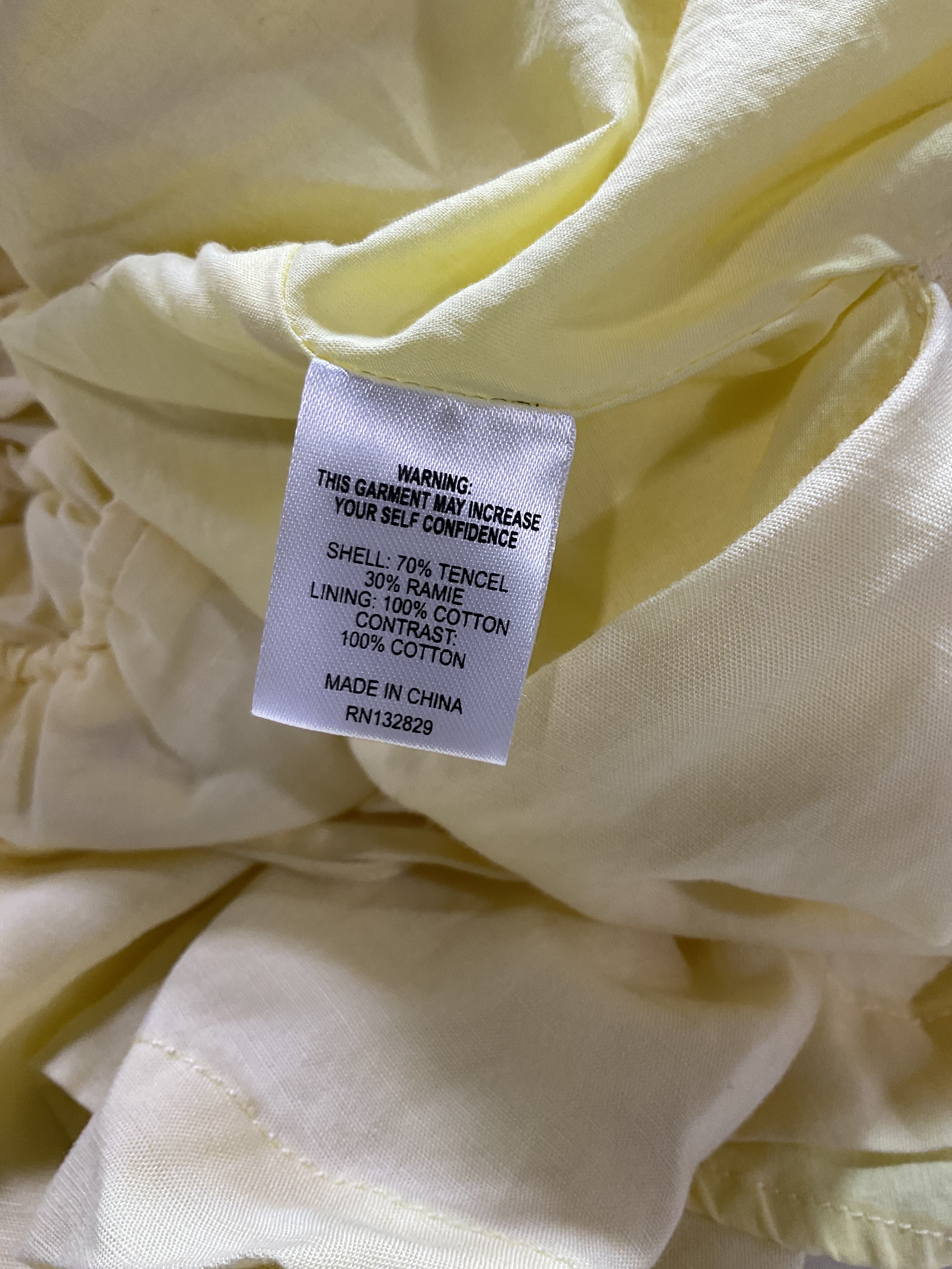 Sonnet Midi Dress In Pale Yellow - Image 2