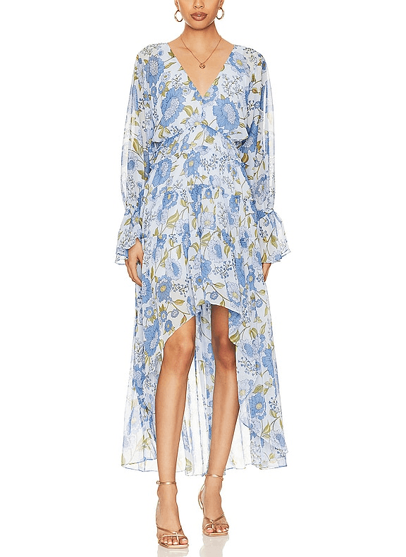 Sol Dress In Vintage Blue - Image 1