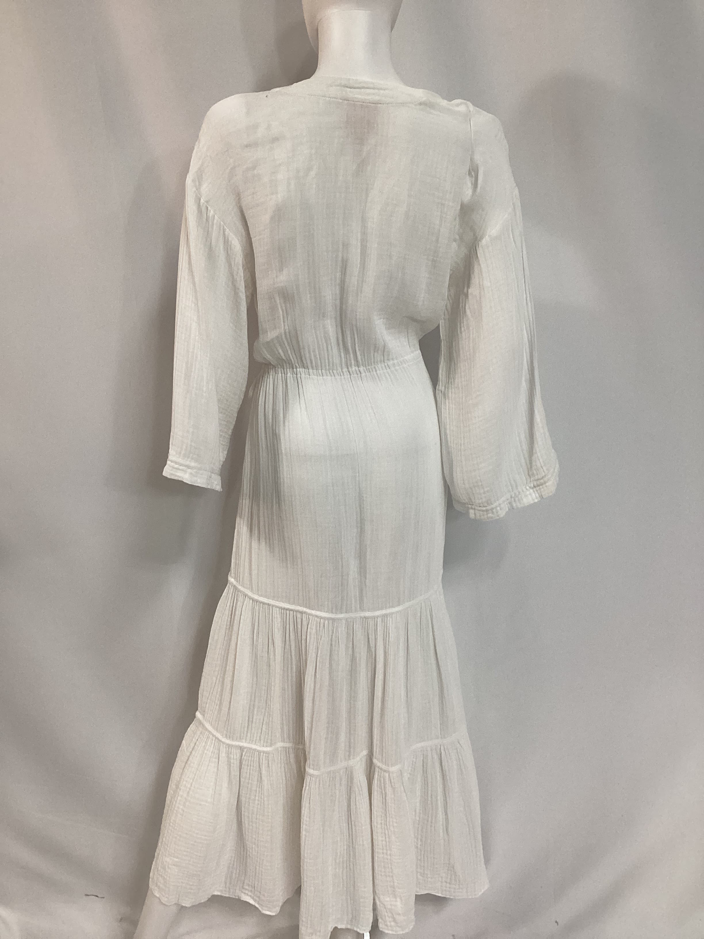 Torey Dress In White - Image 3