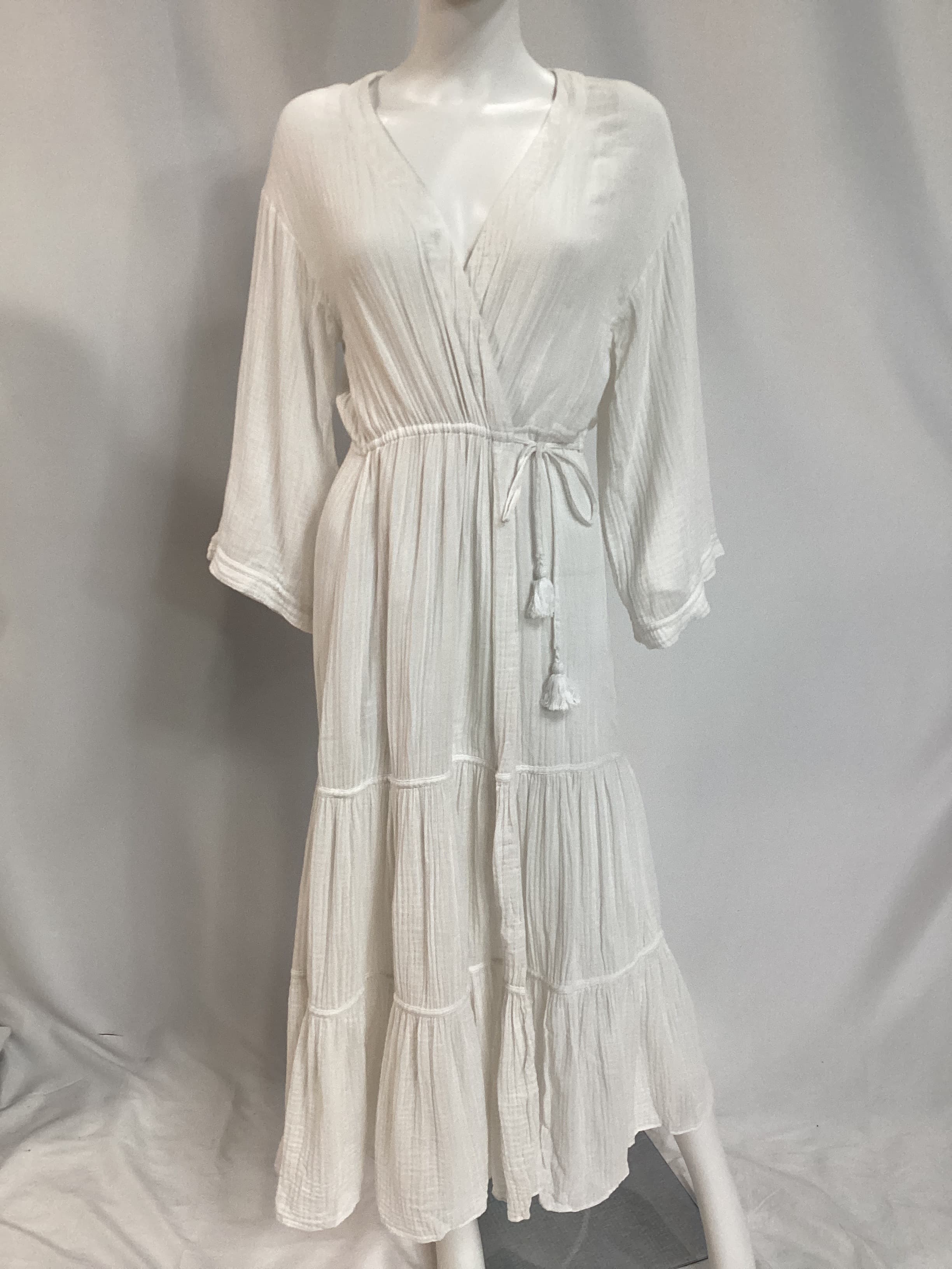Torey Dress In White - Image 4