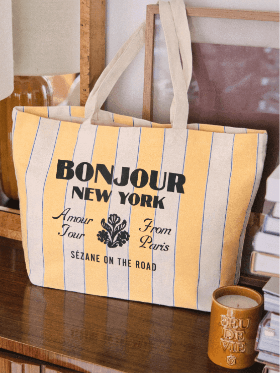 Tote Bag Bonjour - Image 1