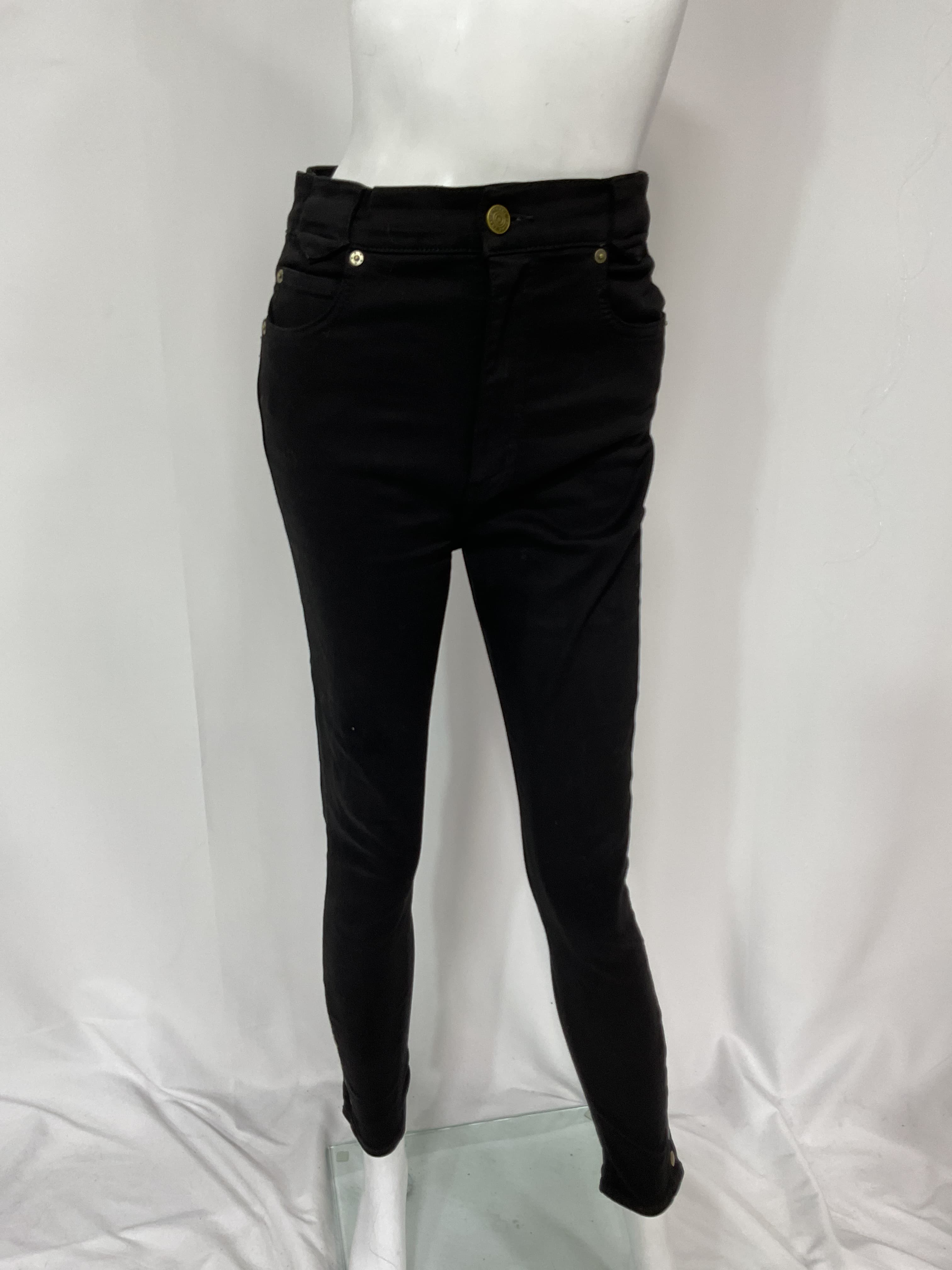The Snapped Denim Leggings - Image 3