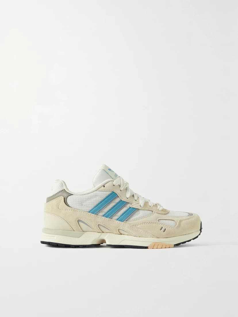 Torsion Leather-Trimmed Suede And Ripstop Sneakers - Image 1