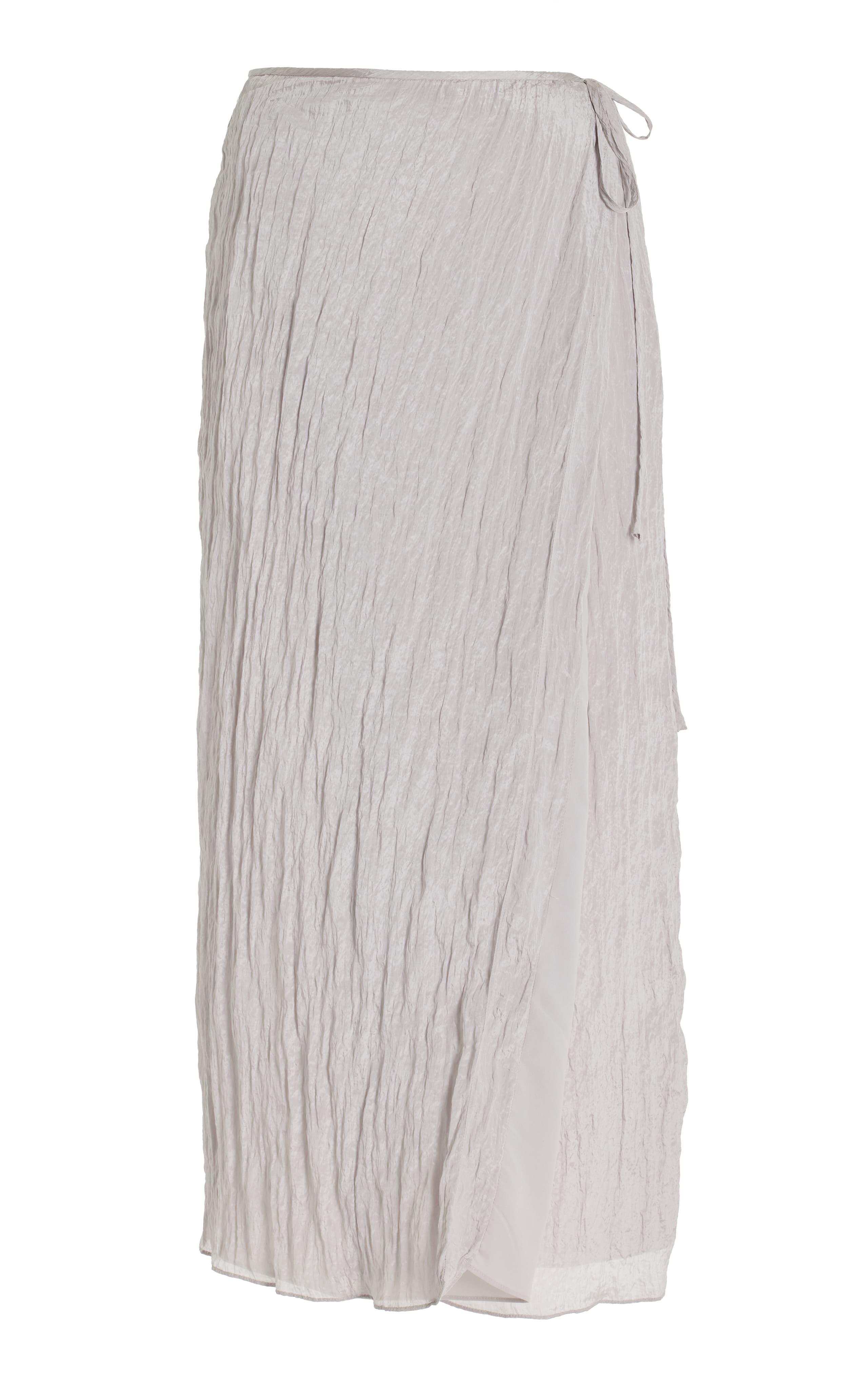 Exclusive Ligera Crinkled-Satin Midi - Image 1