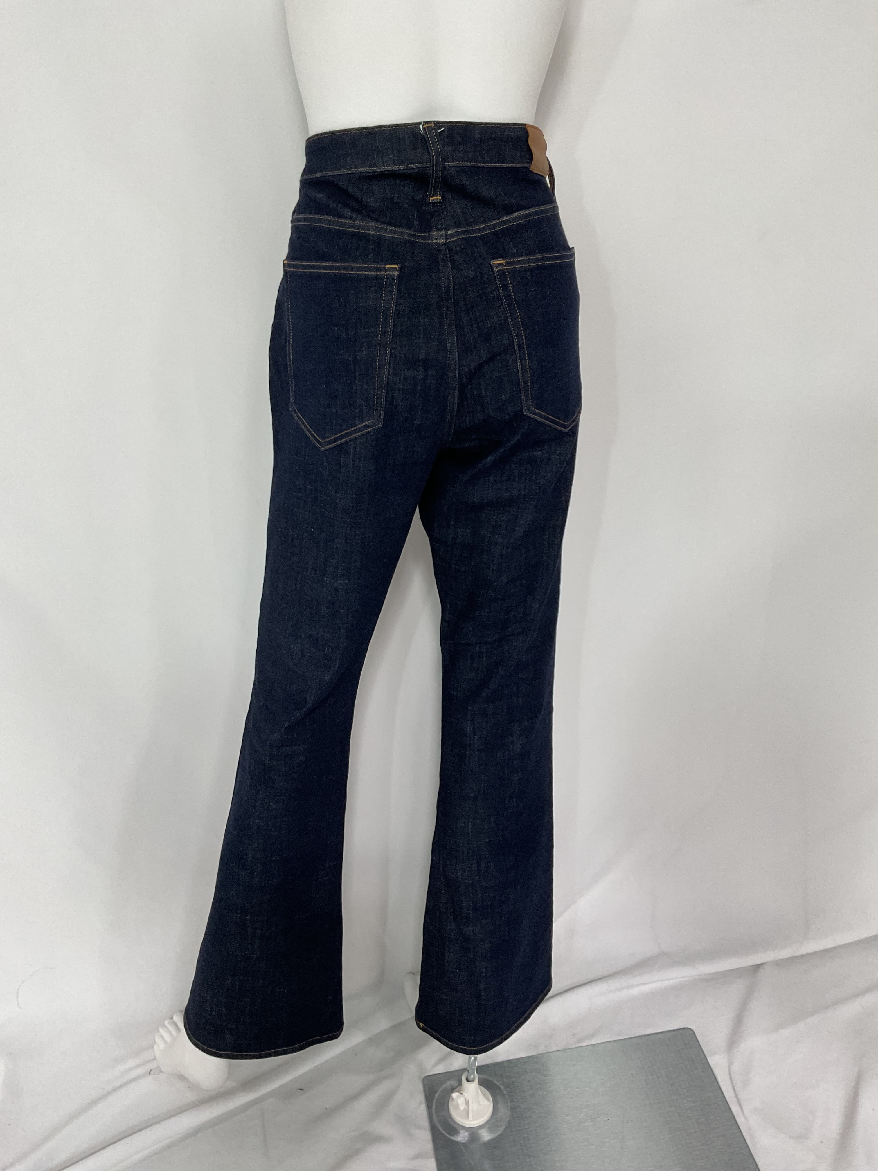 Skinny Flare Jean In Rinse Wash - Image 2