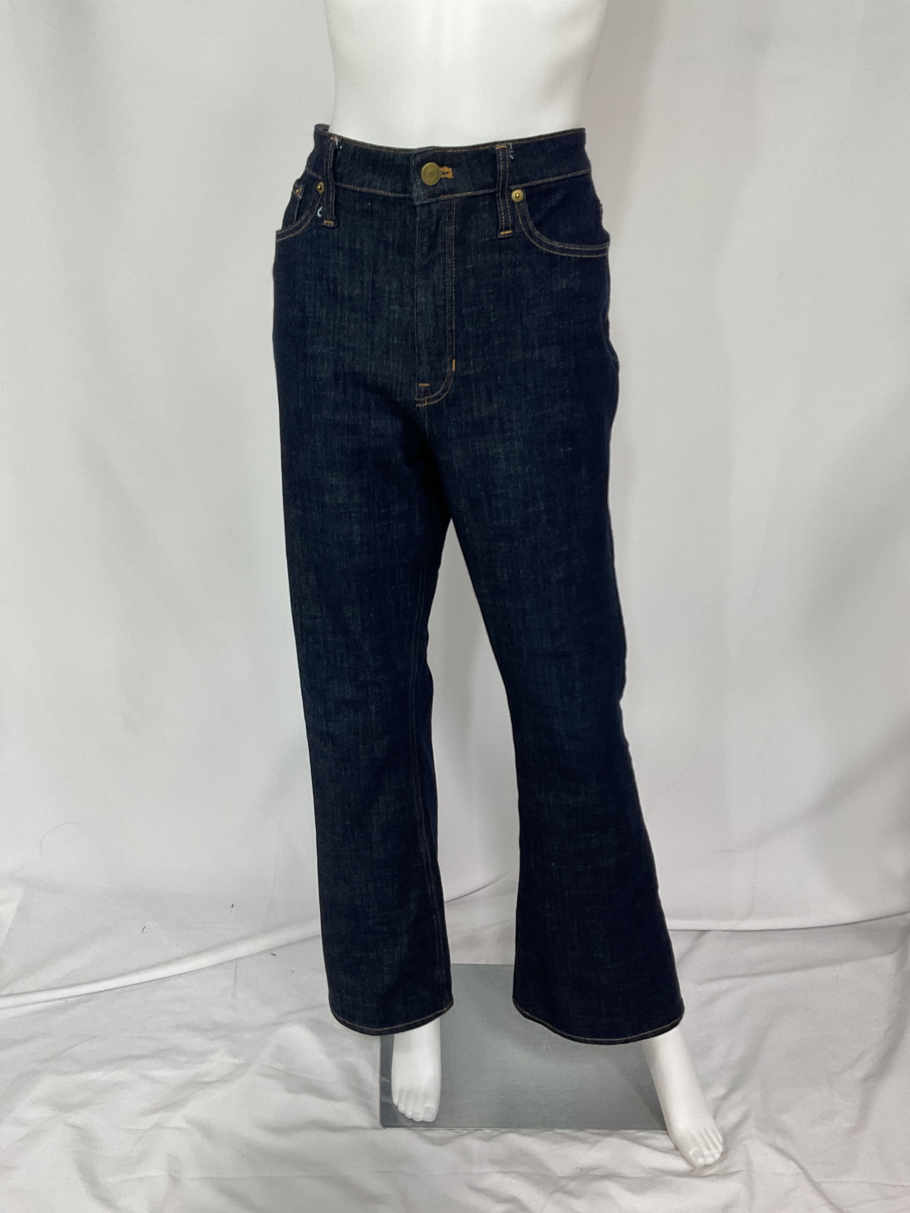 Skinny Flare Jean In Rinse Wash - Image 3