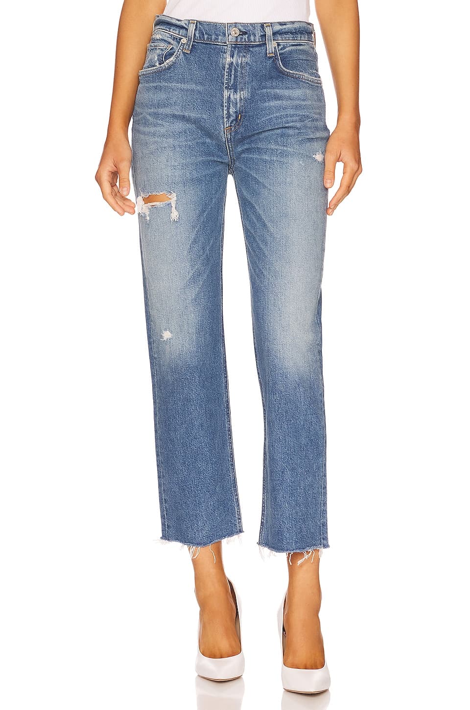 Daphne Crop High Rise Stovepipe - Image 1