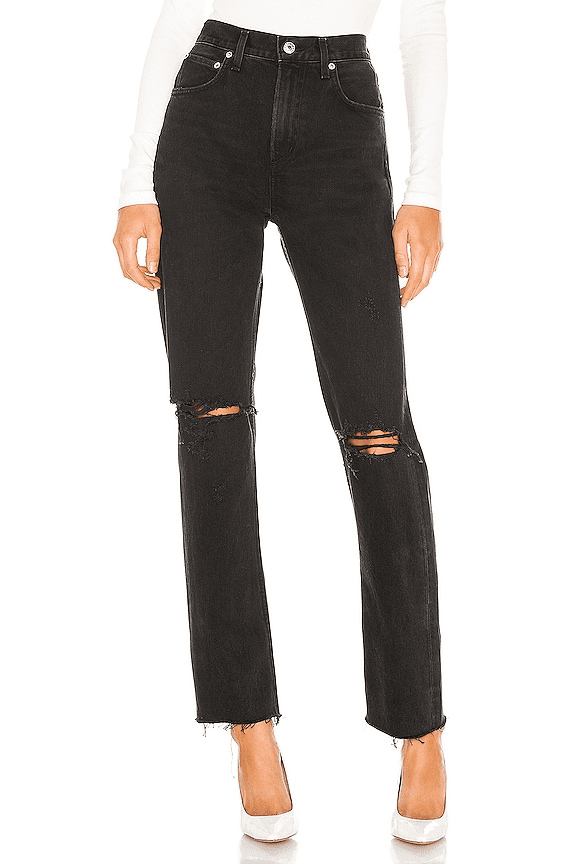 Cherie High Rise Straight In Distortion - Image 1