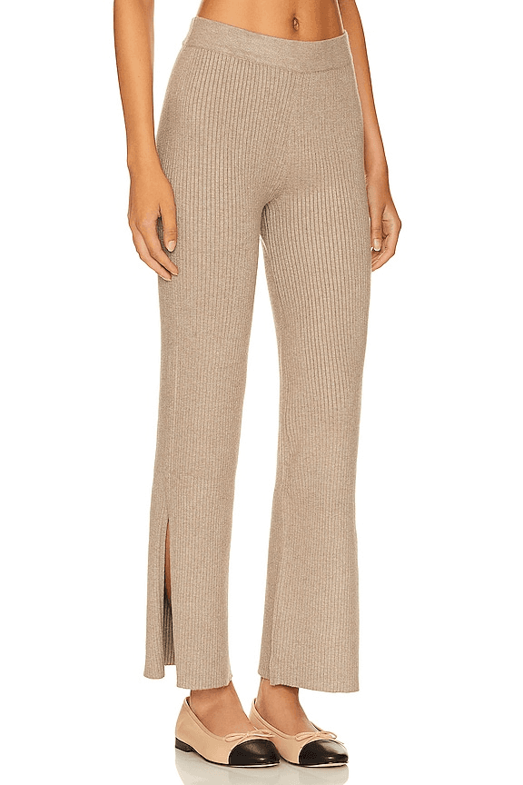 Gabby Pant In Cashew Heather - Image 1