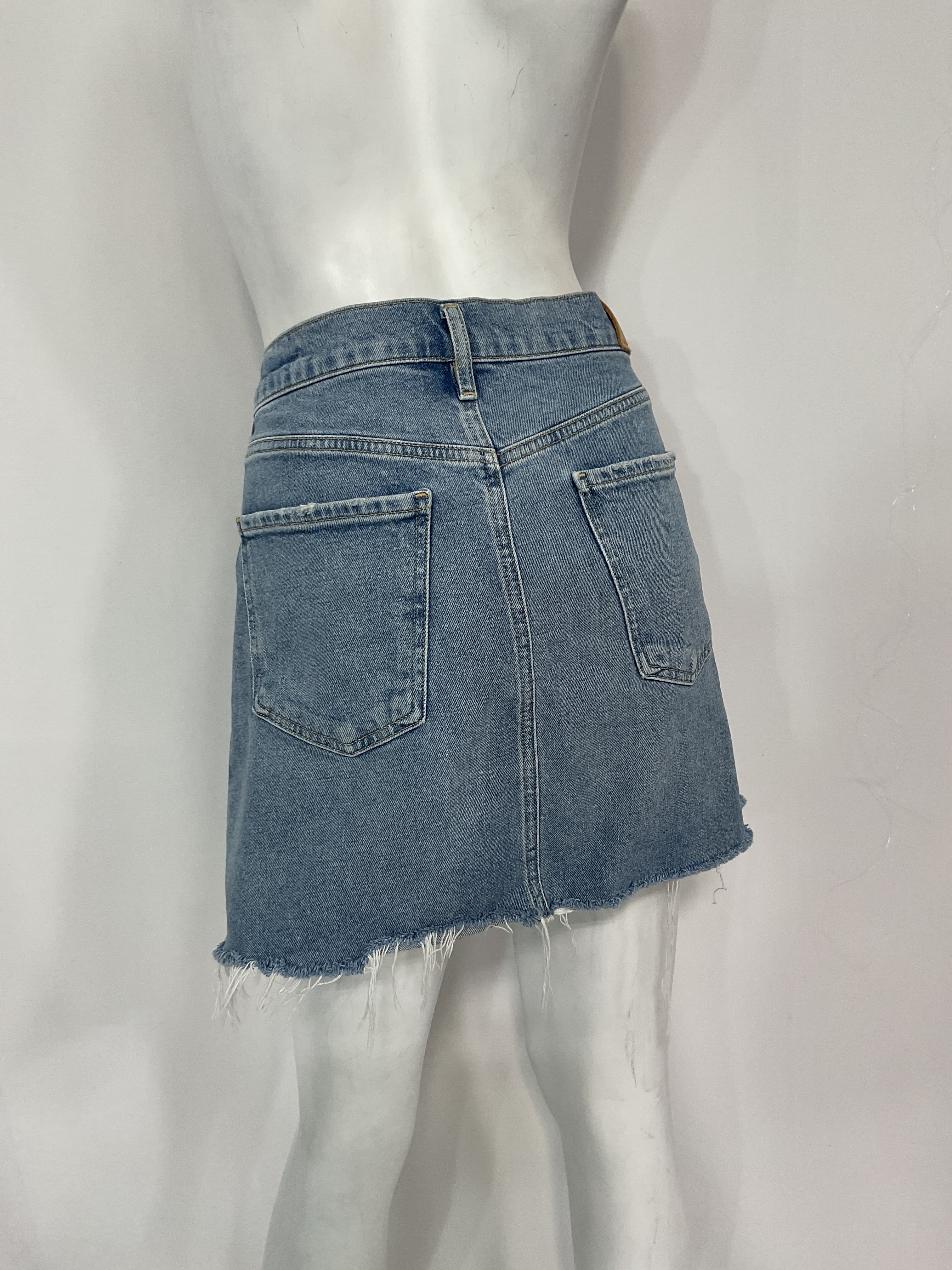 Beatnik Mini Skirt In Lakely - Image 2