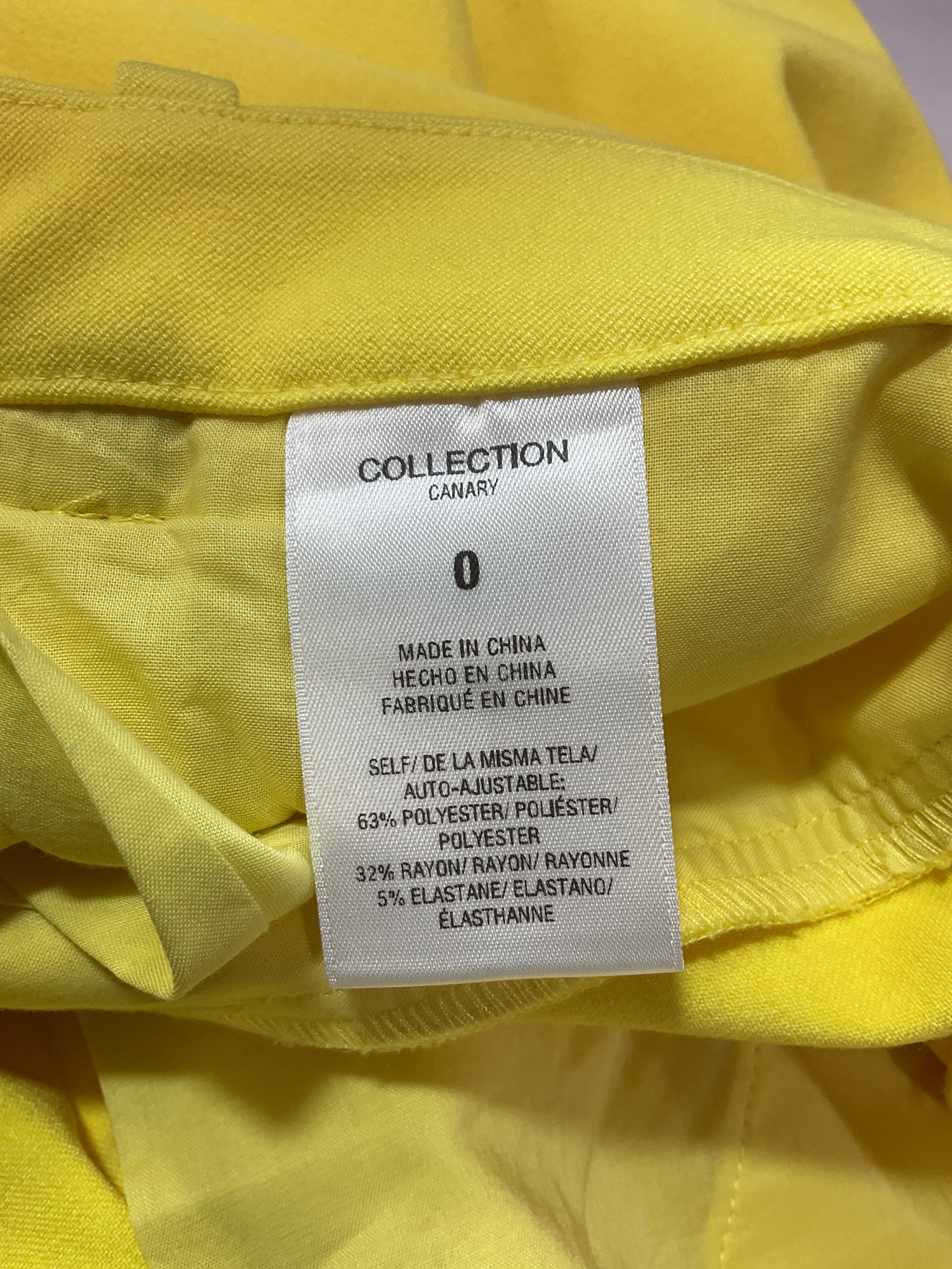 The Agnes Pant In Canary - Image 3