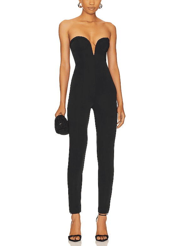 Cassia Jumpsuit In Black - Image 1