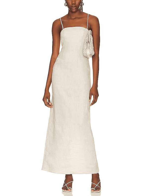 Irissa Maxi Dress In Natural - Image 1