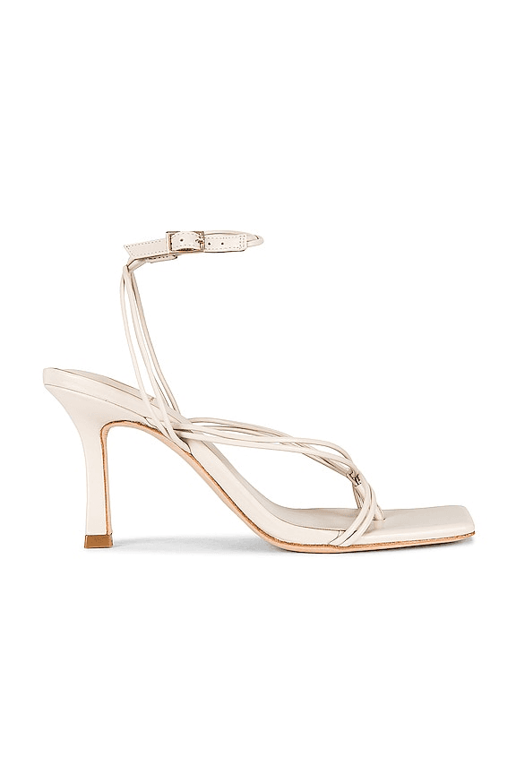 House Of Harlow 1960 X Revolve Sol Ankle Strap In Ivory - Image 1