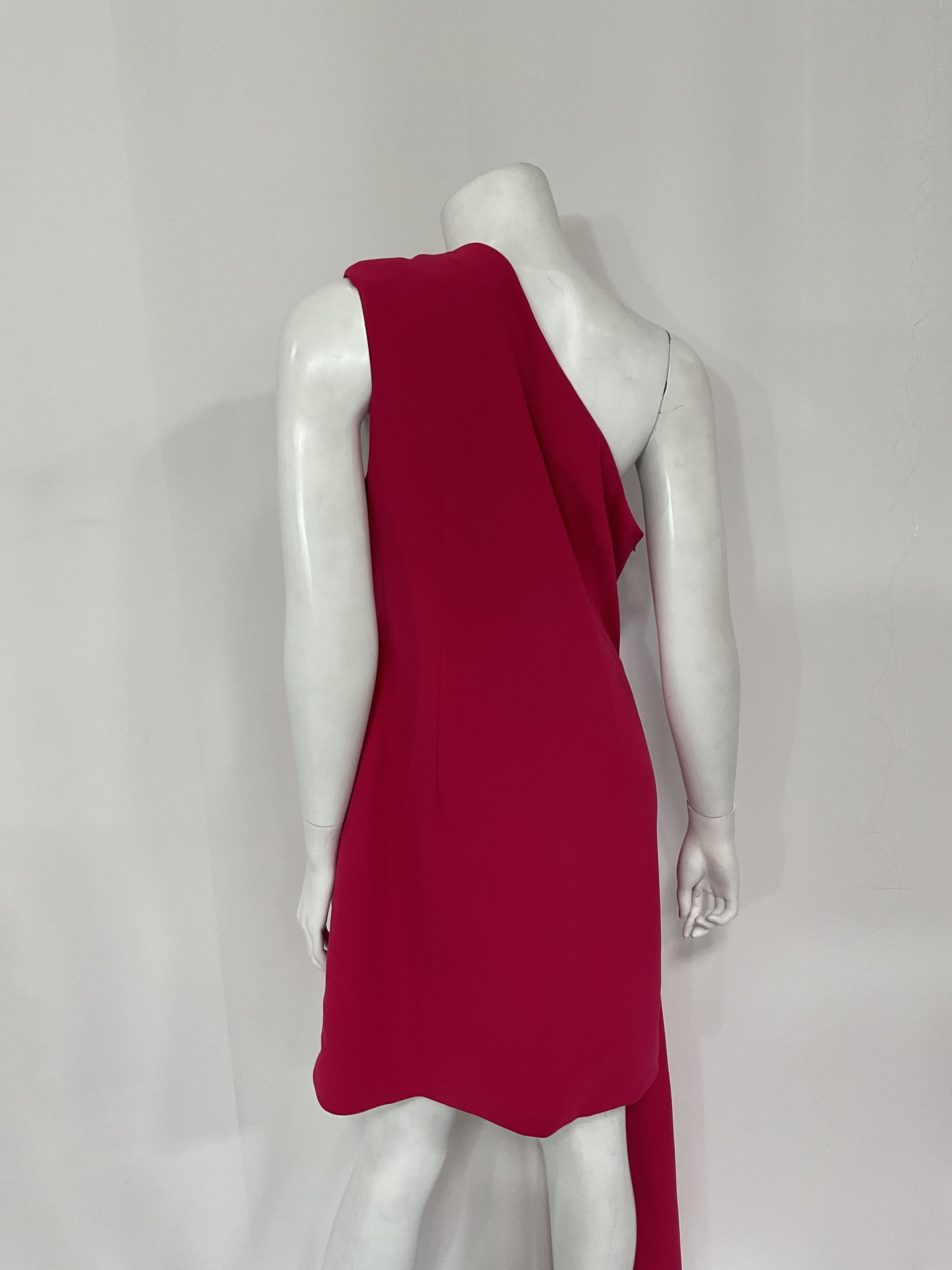 Caicos Dress In Fuchsia - Image 2