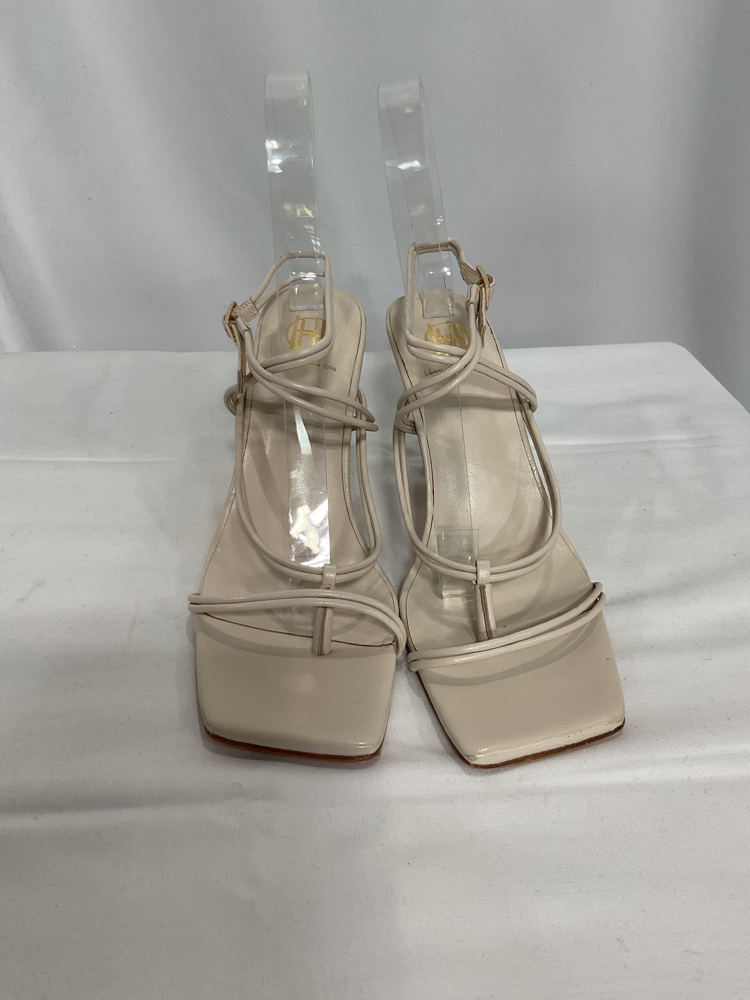 House Of Harlow 1960 X Revolve Sol Ankle Strap In Ivory - Image 2