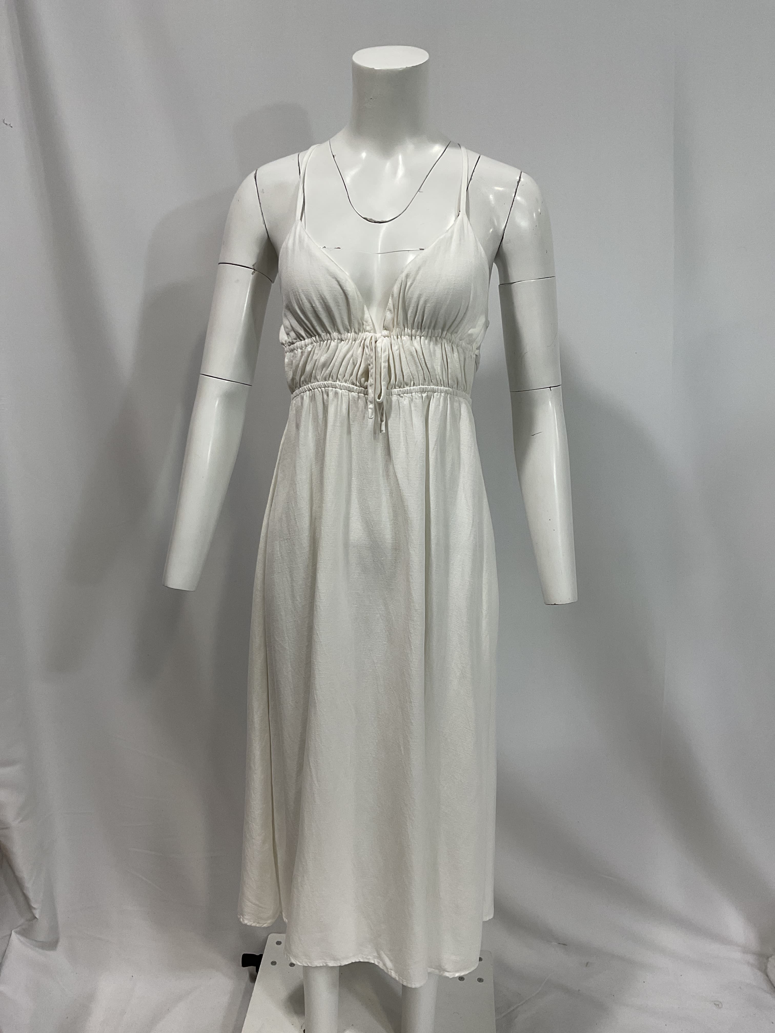 Playa Vista Dress In Cream - Image 2