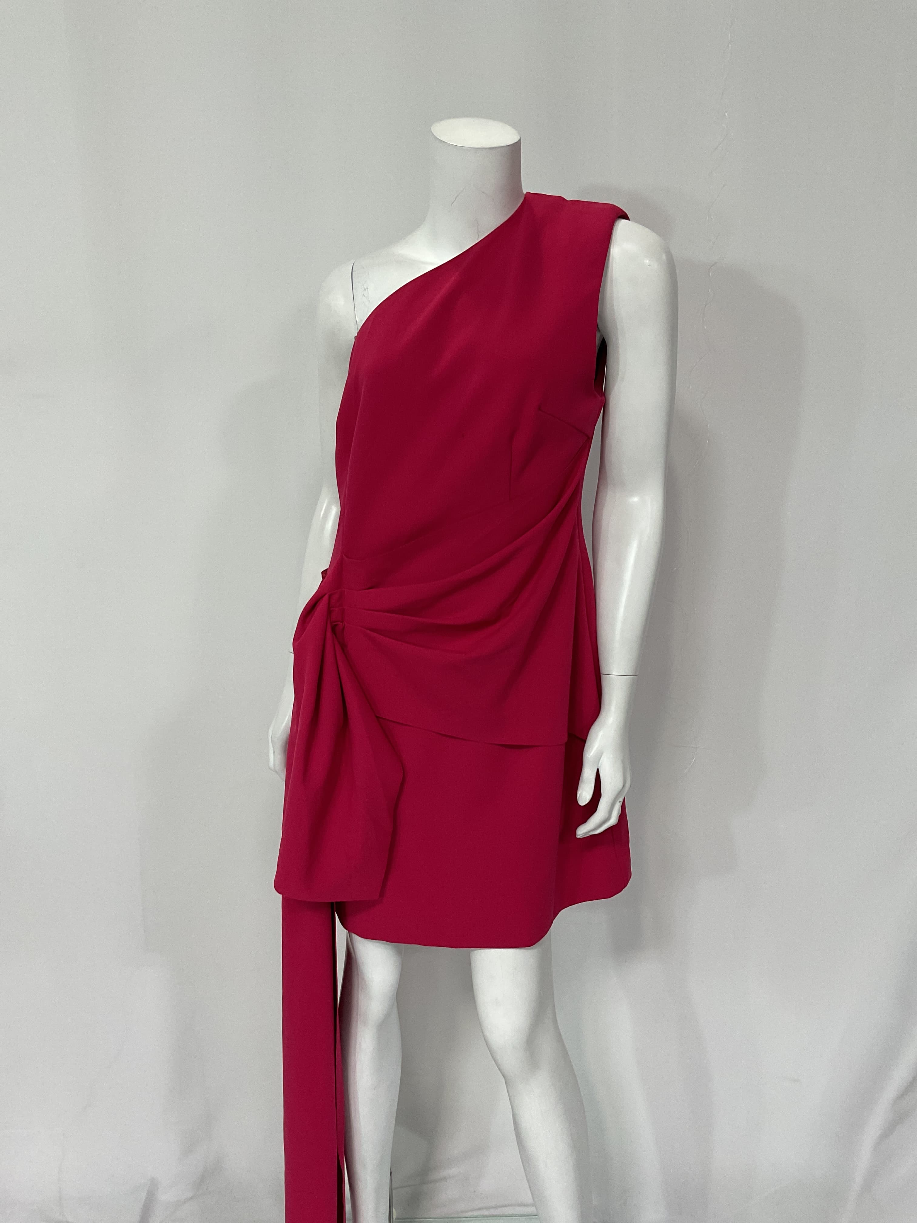 Caicos Dress In Fuchsia - Image 4
